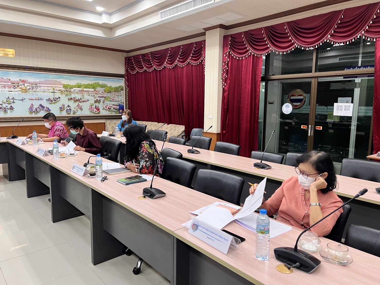 พช.อยุธยา การประชุมคณะทำงานสนับสนุนการขับเคลื่อนเศรษฐกิจฐานรากและประชารัฐระดับจังหวัด (ด้านการเกษตร และด้านการท่องเที่ยวโดยชุมชน) ครั้งที่ 1/2566