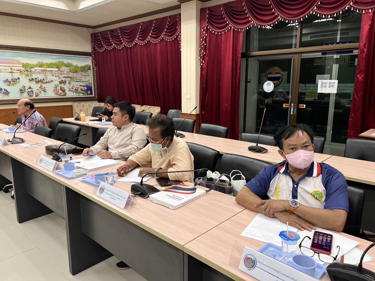 พช.อยุธยา การประชุมคณะทำงานสนับสนุนการขับเคลื่อนเศรษฐกิจฐานรากและประชารัฐระดับจังหวัด (ด้านการเกษตร และด้านการท่องเที่ยวโดยชุมชน) ครั้งที่ 1/2566