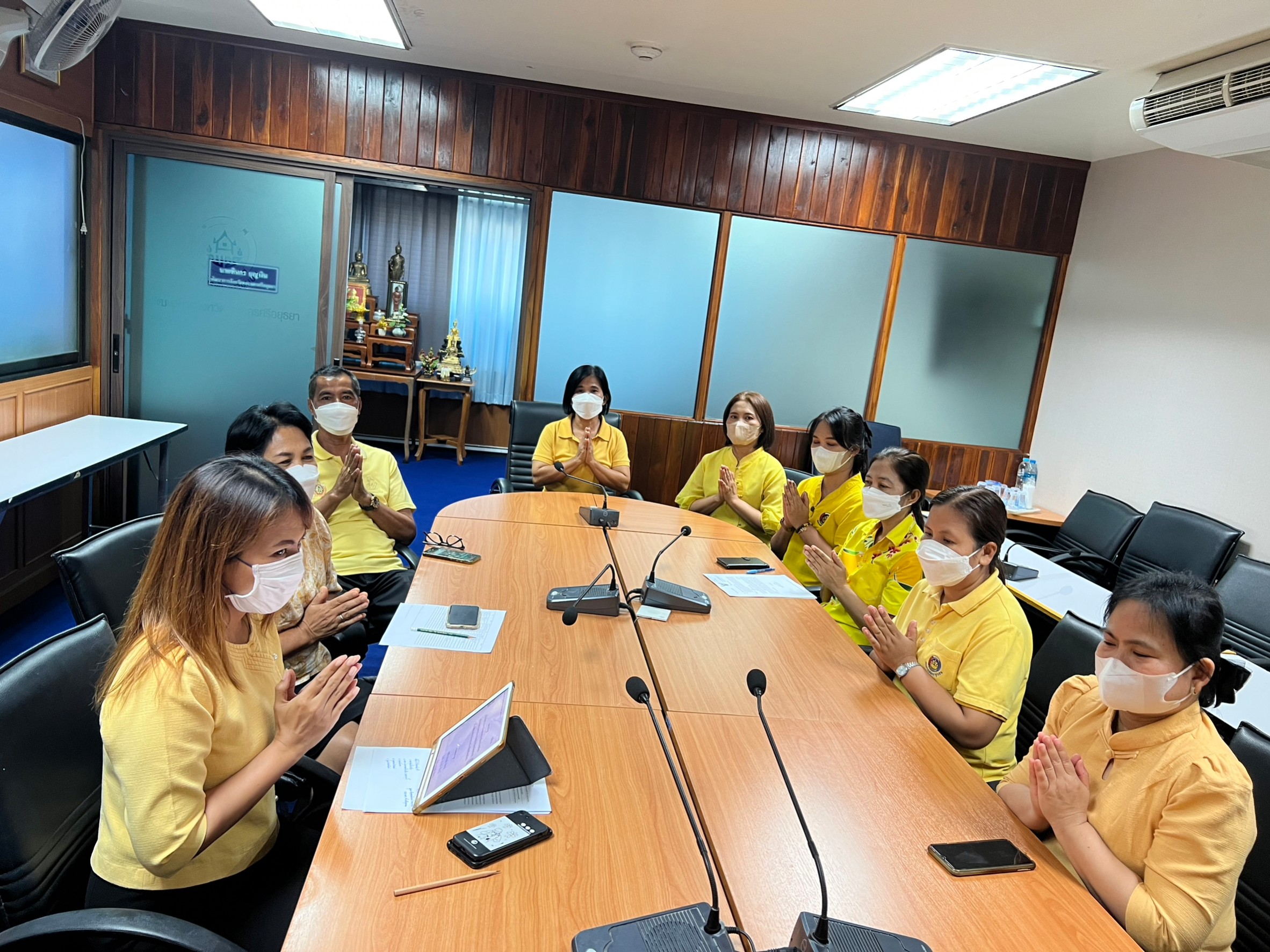 พัฒนาชุมชนอยุธยา ร่วมโครงการวัด ประชา รัฐ สร้างสุข เนื่องในโอกาสมหามงคลวันเฉลิมพระชนมพรรษา 28 กรกฏาคม 2566