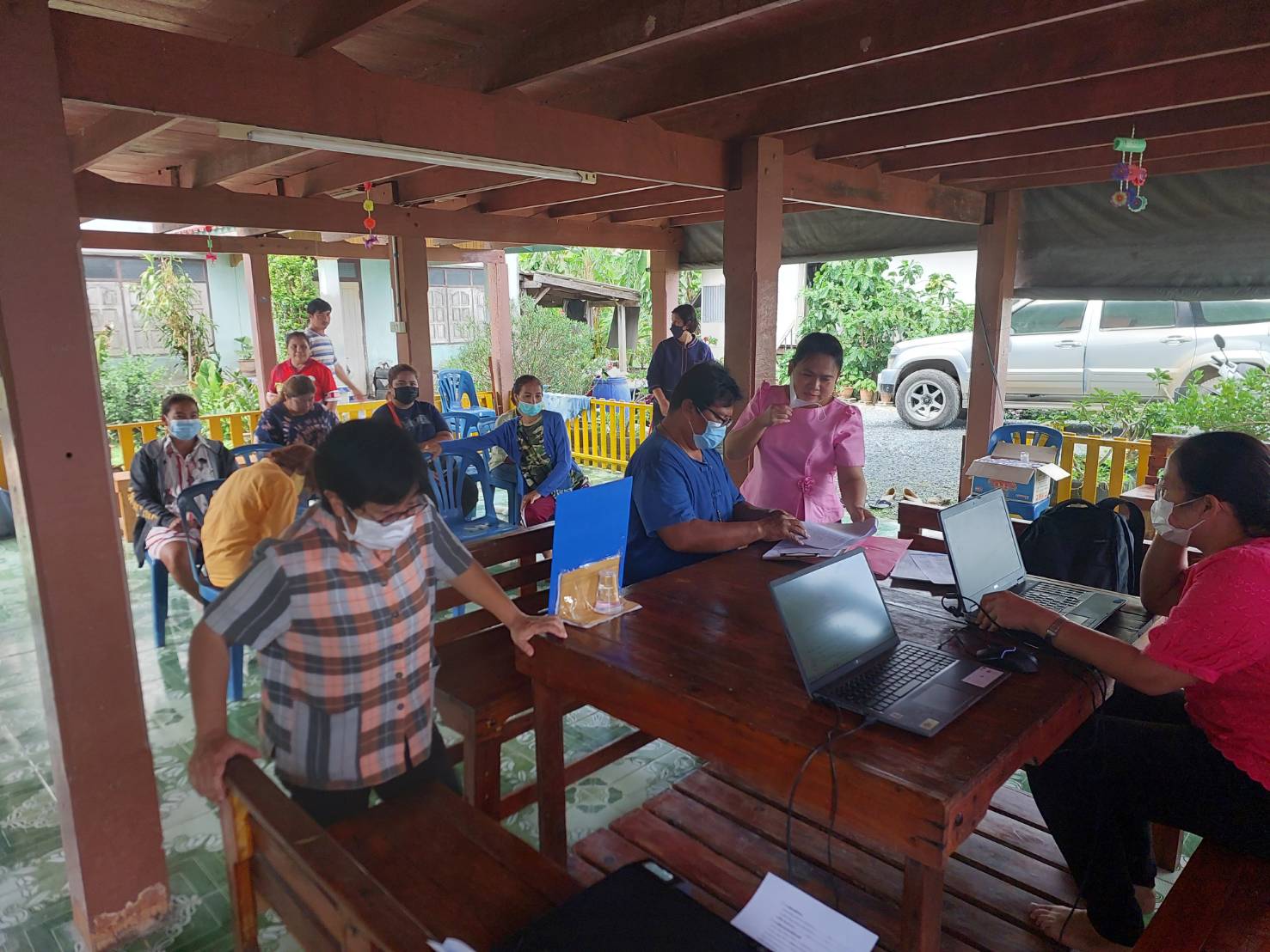 สำนักงานเลขานุการกองทุนพัฒนาบทบาทสตรีจังหวัด หนุนเสริมพัฒนาชุมชนอำเภอ เร่งรัดหนี้สตรี