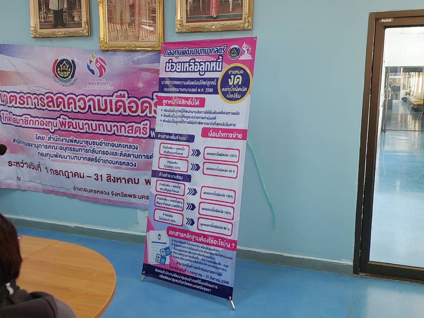 สำนักงานเลขานุการกองทุนพัฒนาบทบาทสตรีจังหวัด เดินหน้าหนุนเสริมพัฒนาชุมชนอำเภอ เร่งรัดหนี้สตรี