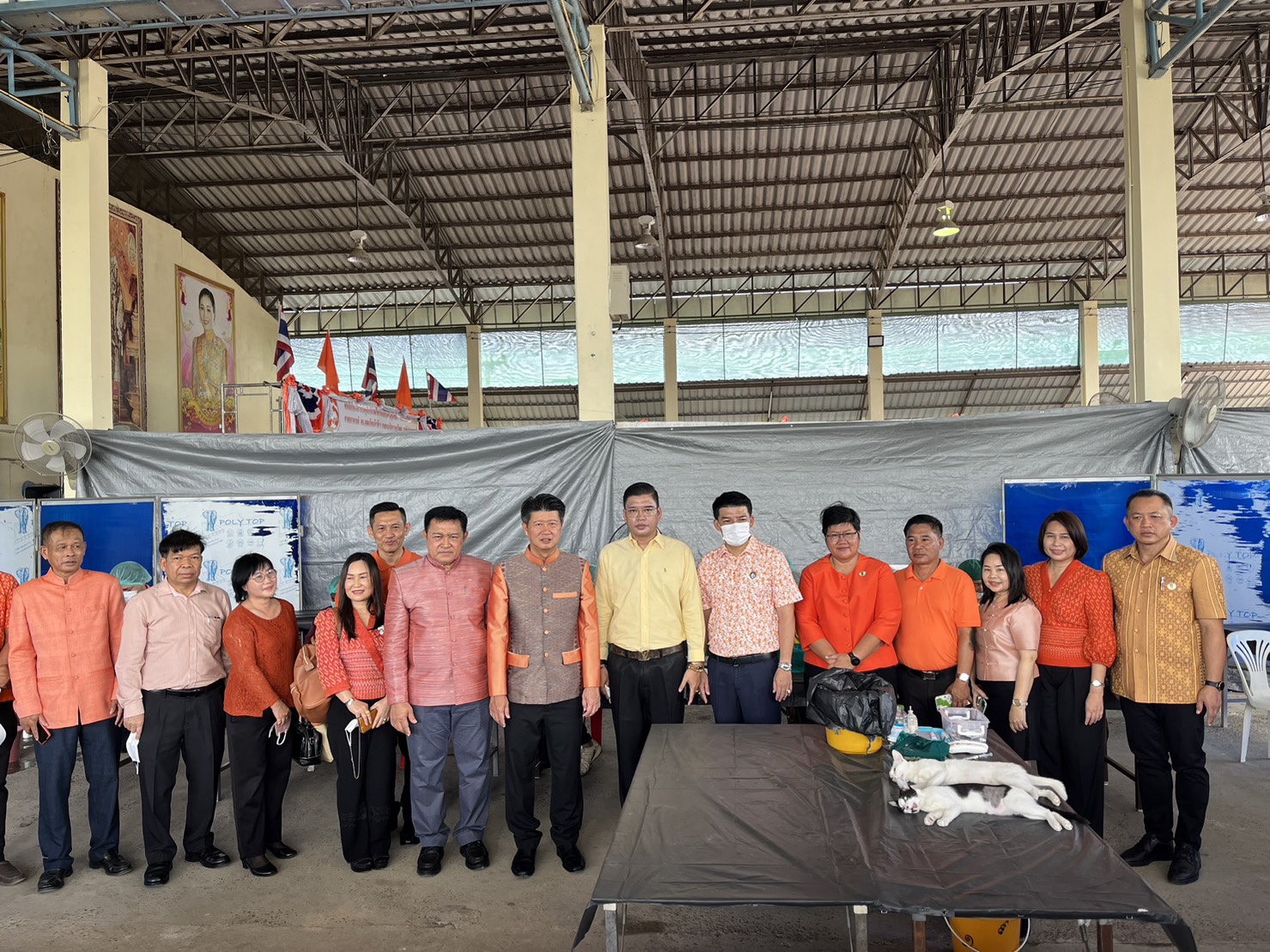 จังหวัดพระนครศรีอยุธยา จัดกิจกรรมสดุดีเทิดพระเกียรติ โครงการปศุสัตว์ร่วมใจ กำจัดภัยโรคพิษสุนัขบ้า เพื่อเฉลิมพระเกียรติศาสตราจารย์ ดร.สมเด็จเจ้าฟ้าฯ กรมพระศรีสวางควัฒน วรขัตติยราชนารี