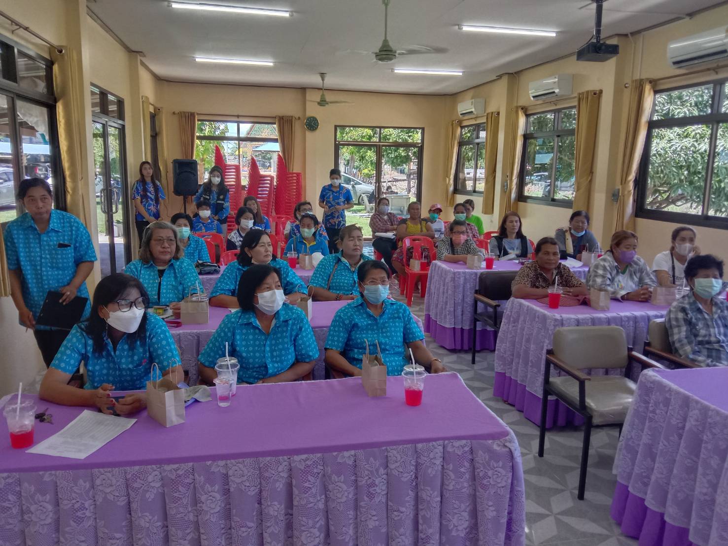สำนักงานเลขานุการกองทุนพัฒนาบทบาทสตรีจังหวัด หนุนเสริมพัฒนาชุมชนอำเภอ เร่งรัดหนี้สตรี