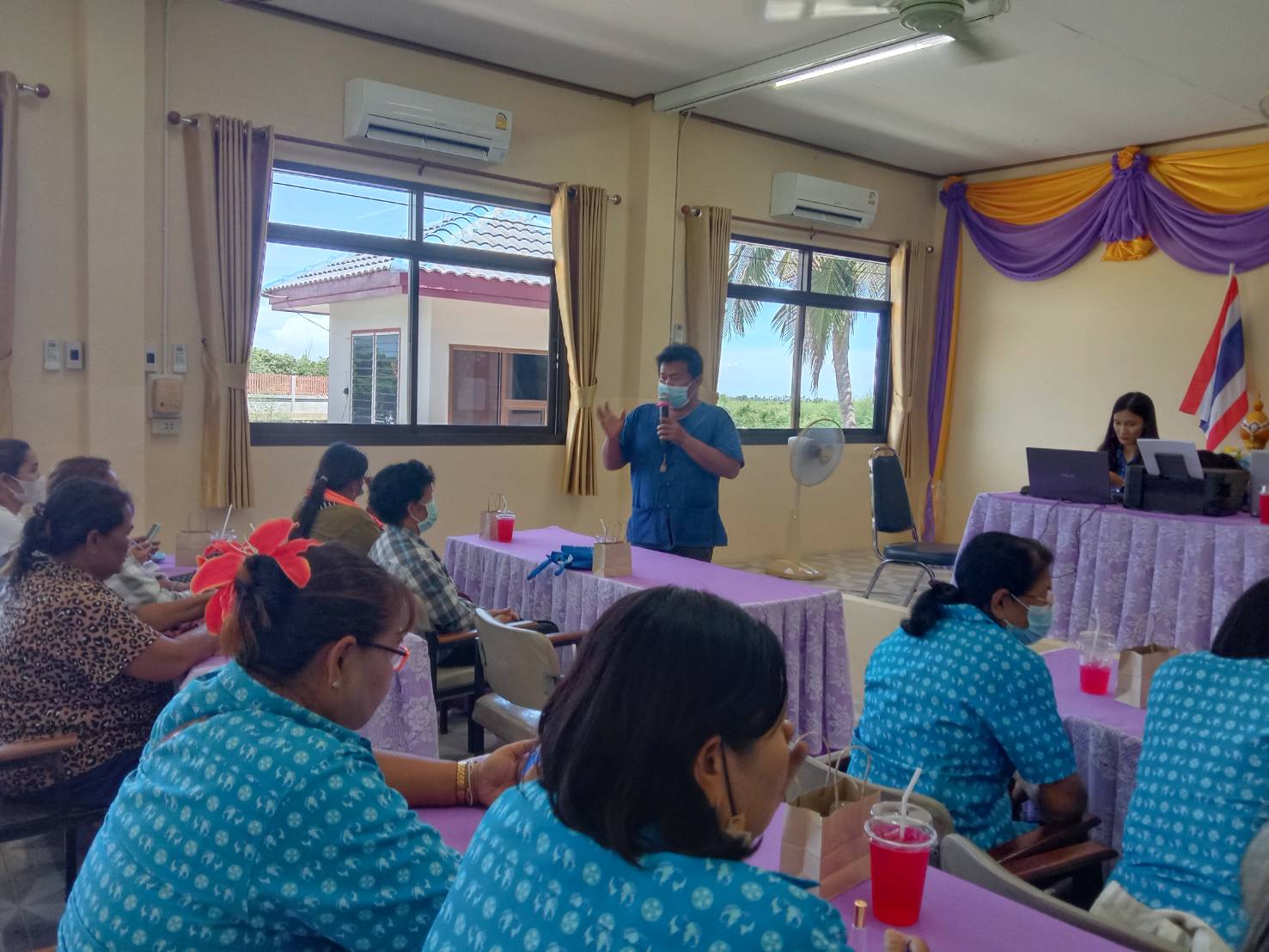 สำนักงานเลขานุการกองทุนพัฒนาบทบาทสตรีจังหวัด หนุนเสริมพัฒนาชุมชนอำเภอ เร่งรัดหนี้สตรี