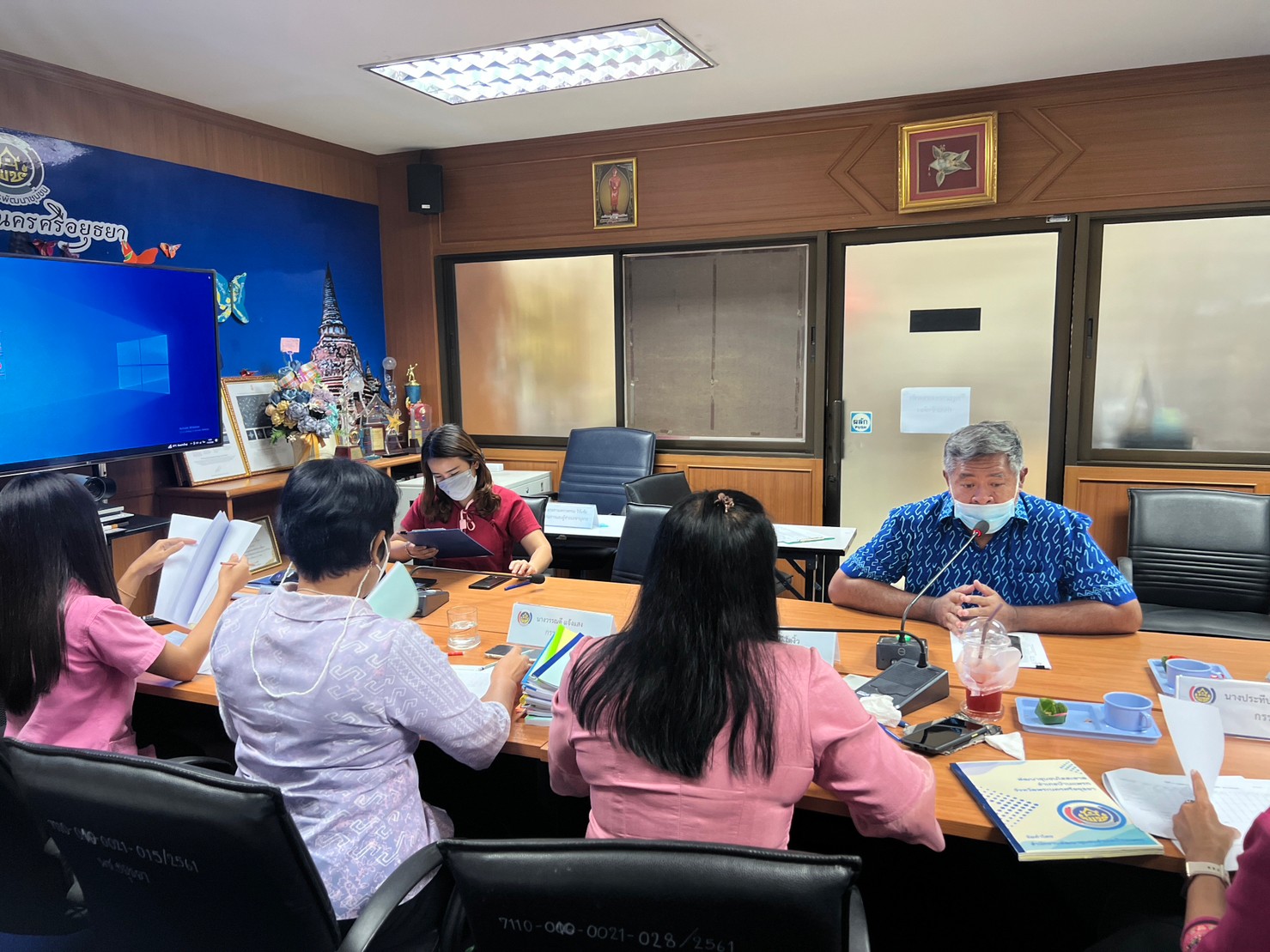 พช.อยุธยา คัดเลือกหน่วยงานพัฒนาชุมชนใสสะอาด “ดีเด่น” ระดับจังหวัด