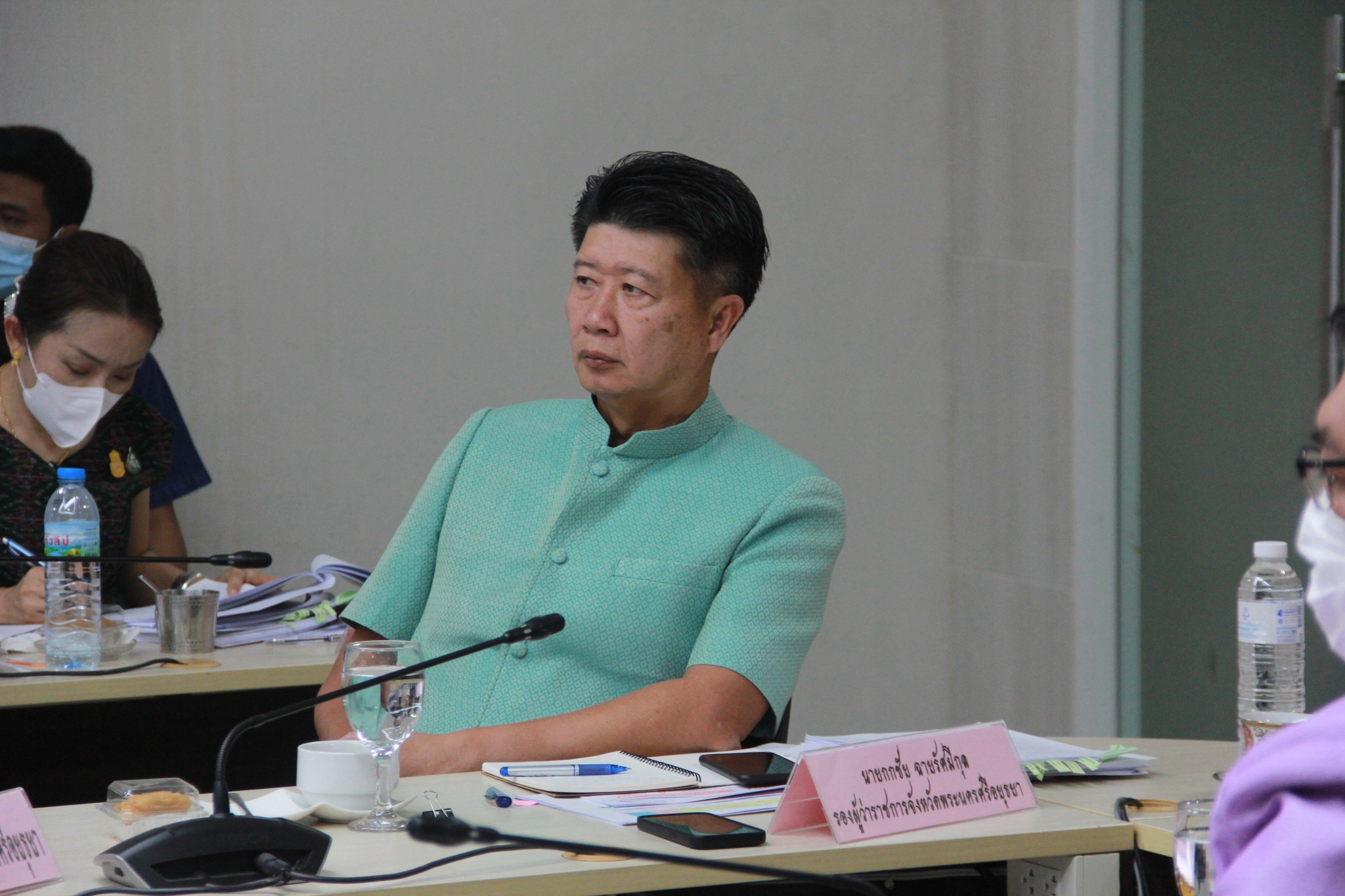 ผู้ว่าฯ อยุธยา จับมือพัฒนาชุมชนจังหวัดอยุธยา ประชุมขับเคลื่อนและติดตามผลการดำเนินงานตามนโยบายของรัฐบาล และภารกิจสำคัญของปลัดกระทรวงมหาดไทย ผ่านระบบวิดีทัศน์ทางไกล (VCS)