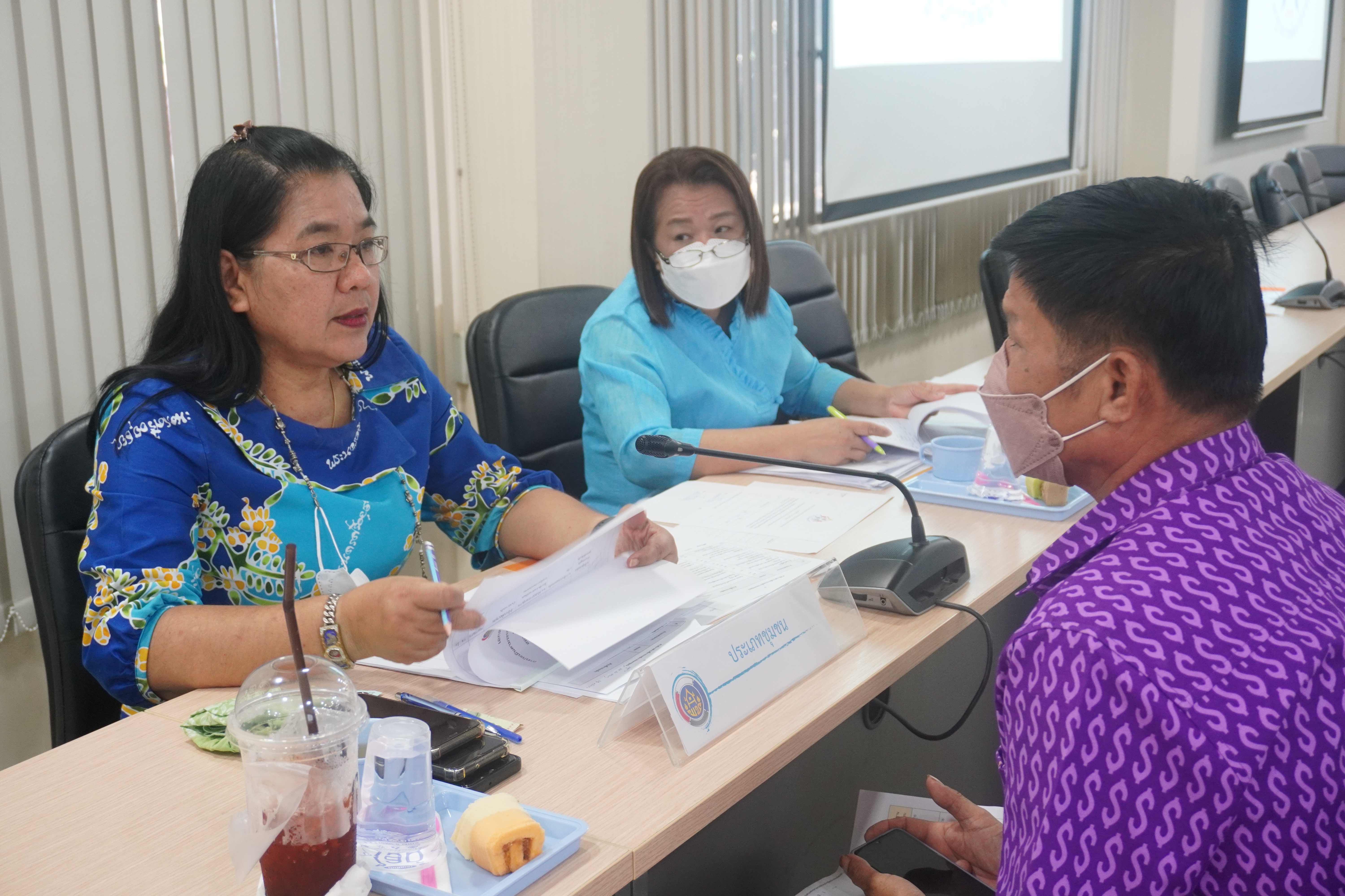 พัฒนาชุมชนจังหวัดพระนครศรีอยุธยา ประเมินรับรองมาตรฐานการพัฒนาชุมชนระดับจังหวัด