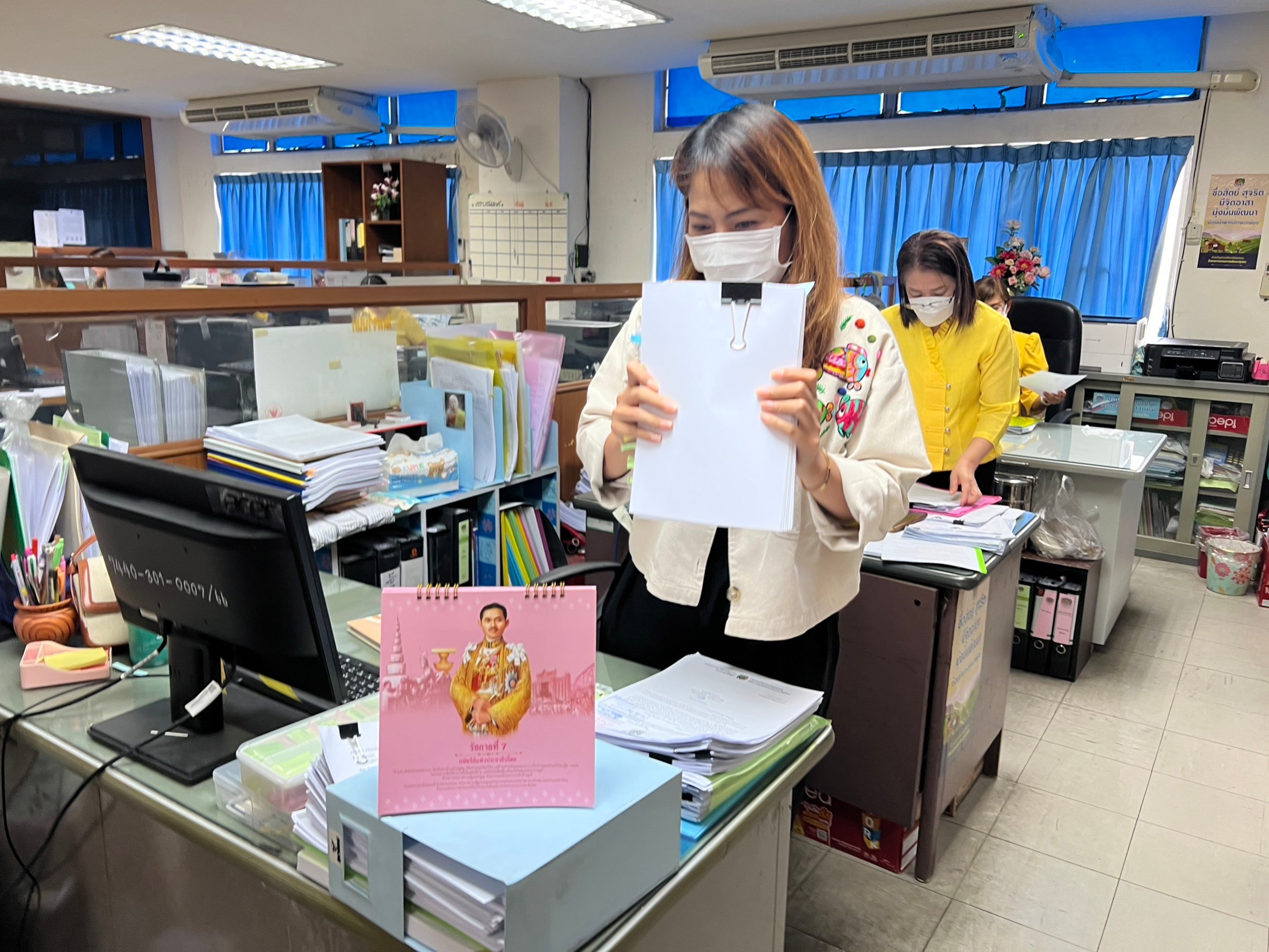 พช.อยุธยา ขับเคลื่อนโครงการพัฒนาชุมชนใสสะอาด ตามมิติที่ 2 สำนักงานสะดวก และโครงการกิจกรรม 5 ส