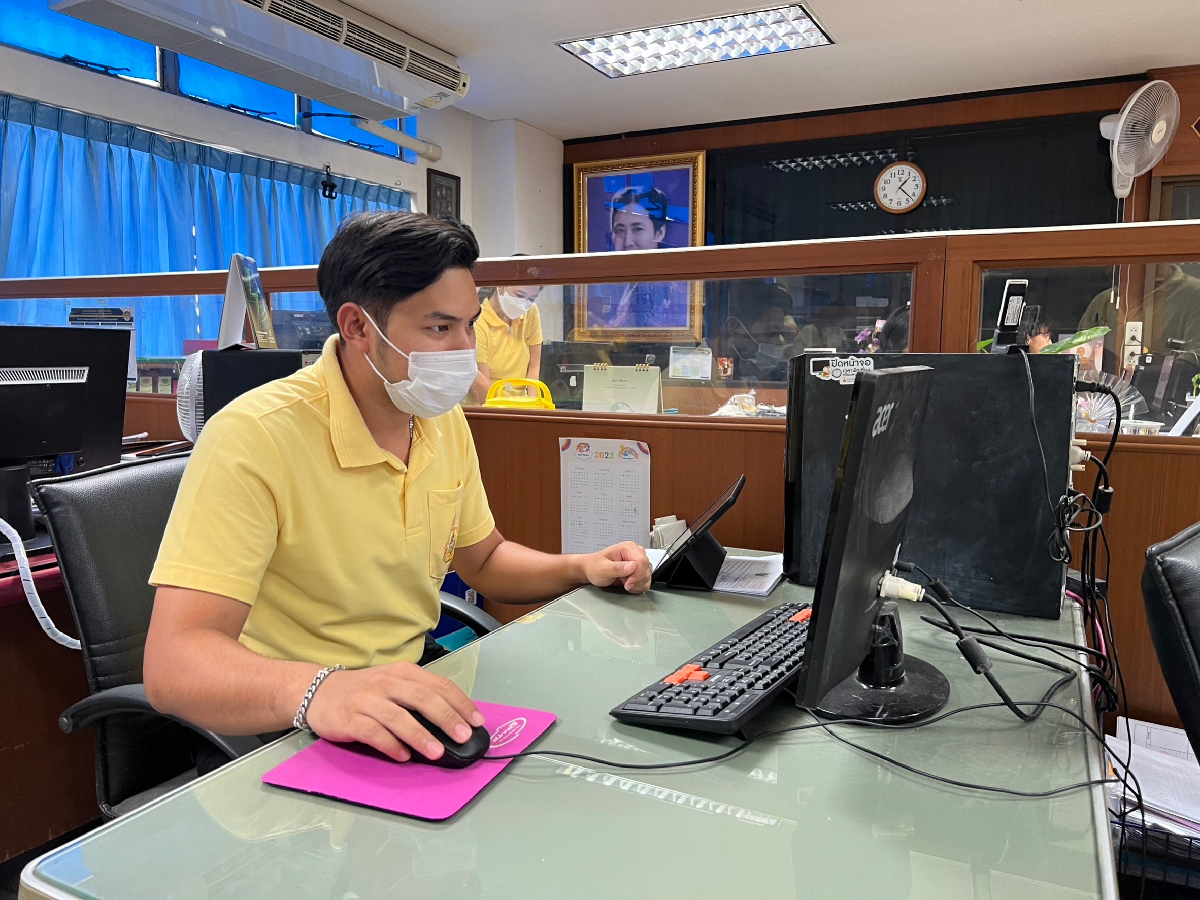 พช.อยุธยา ขับเคลื่อนโครงการพัฒนาชุมชนใสสะอาด ตามมิติที่ 2 สำนักงานสะดวก และโครงการกิจกรรม 5 ส