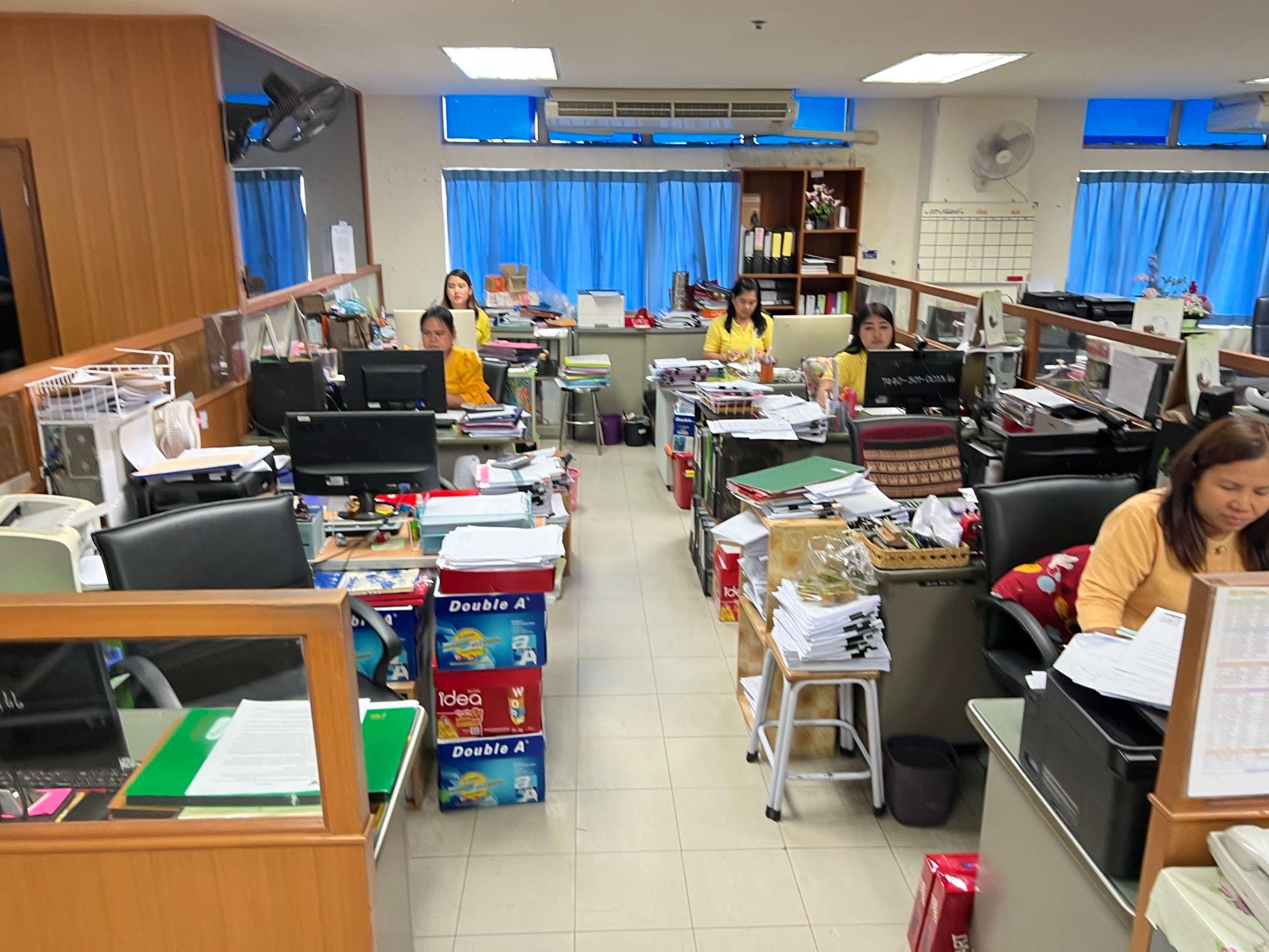 พช.อยุธยา ขับเคลื่อนโครงการพัฒนาชุมชนใสสะอาด ตามมิติที่ 2 สำนักงานสะดวก และโครงการกิจกรรม 5 ส