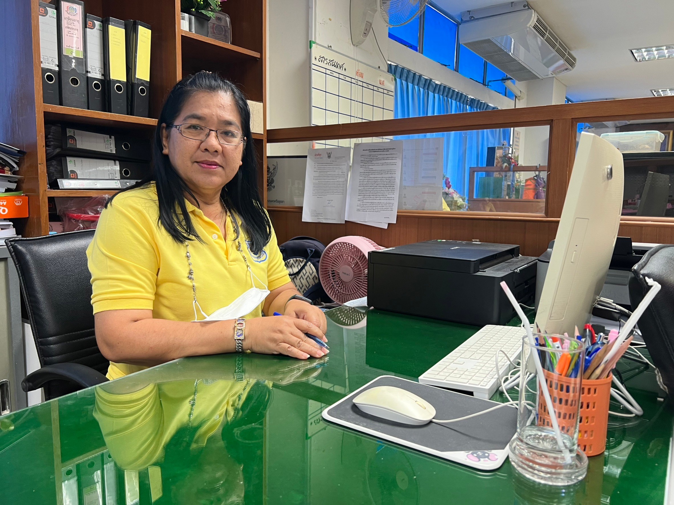 พช.อยุธยา ขับเคลื่อนโครงการพัฒนาชุมชนใสสะอาด ตามมิติที่ 2 สำนักงานสะดวก และโครงการกิจกรรม 5 ส