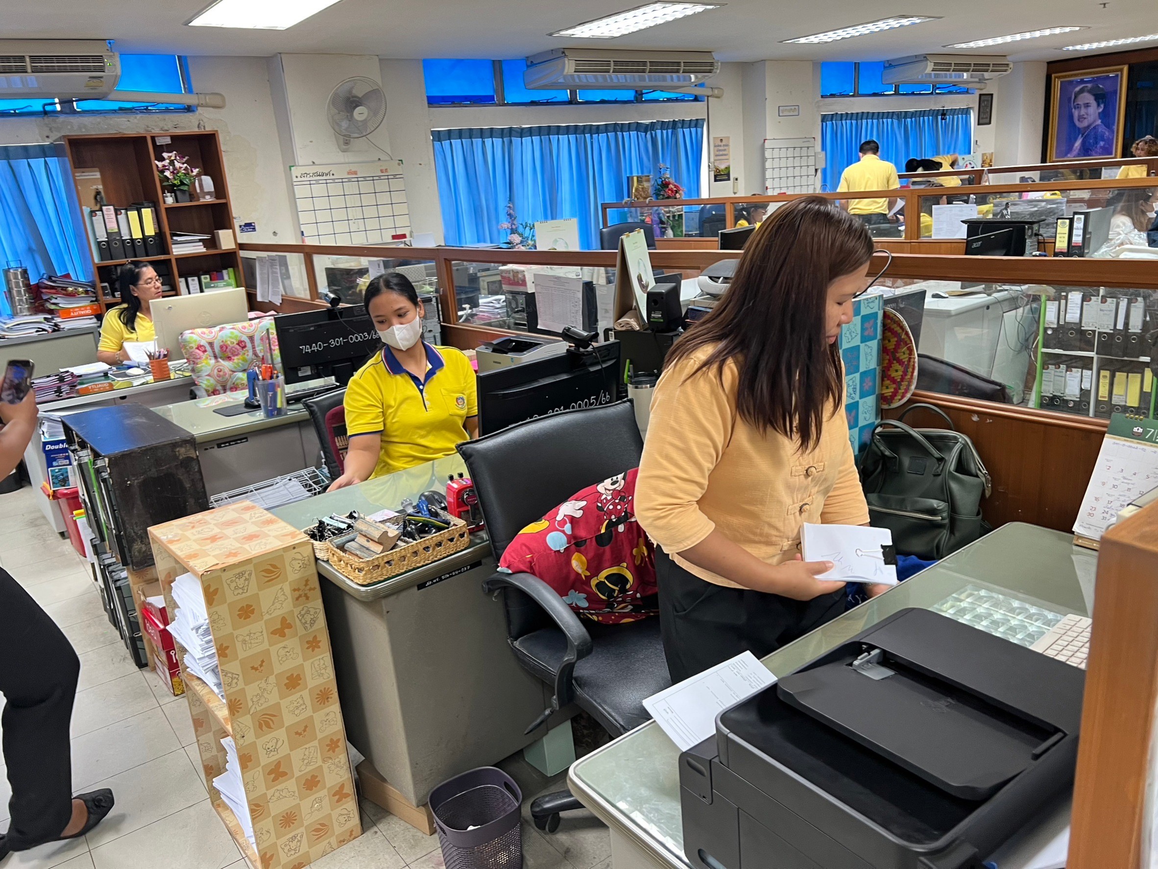 พช.อยุธยา ขับเคลื่อนโครงการพัฒนาชุมชนใสสะอาด ตามมิติที่ 2 สำนักงานสะดวก และโครงการกิจกรรม 5 ส