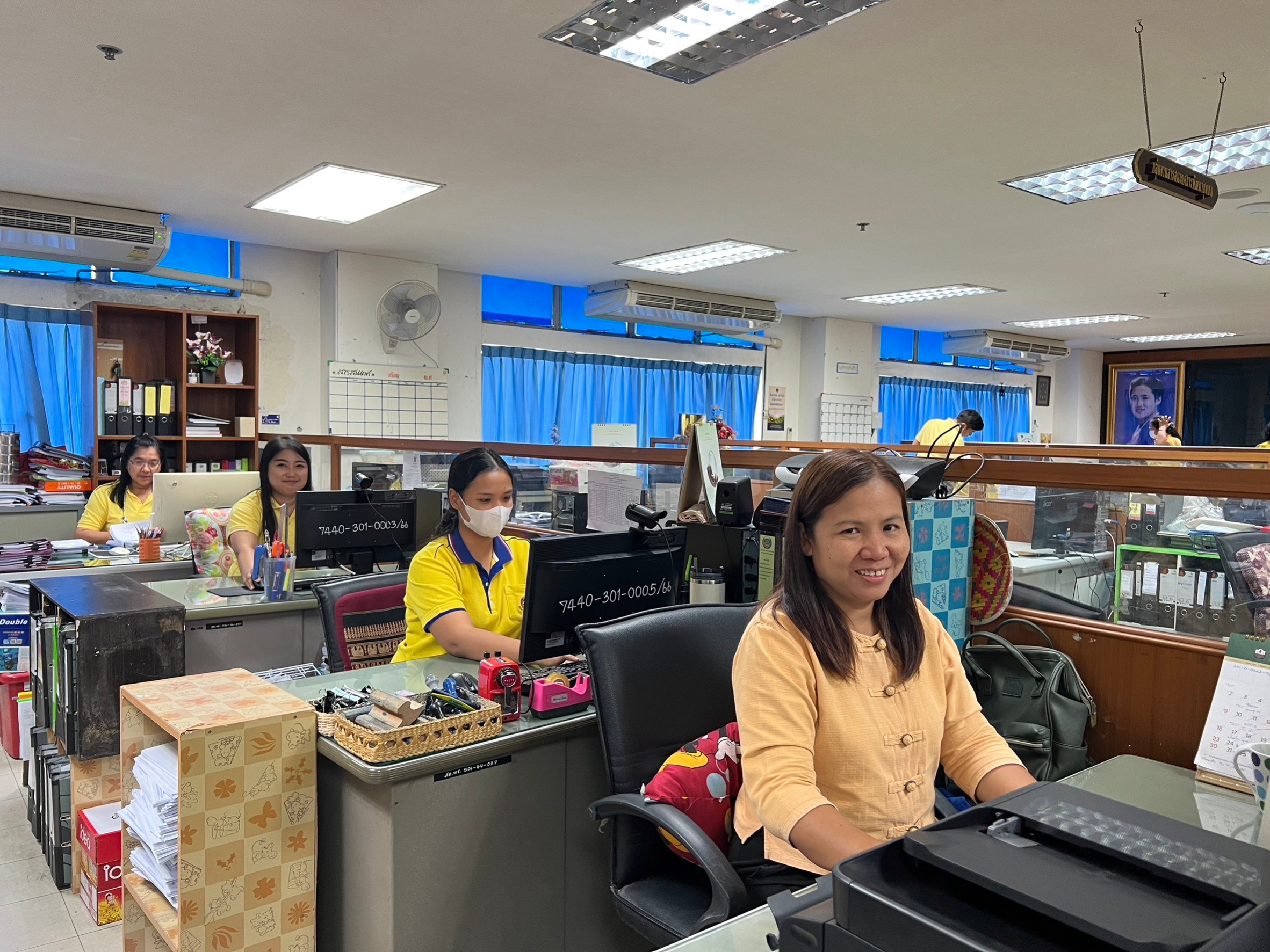 พช.อยุธยา ขับเคลื่อนโครงการพัฒนาชุมชนใสสะอาด ตามมิติที่ 2 สำนักงานสะดวก และโครงการกิจกรรม 5 ส