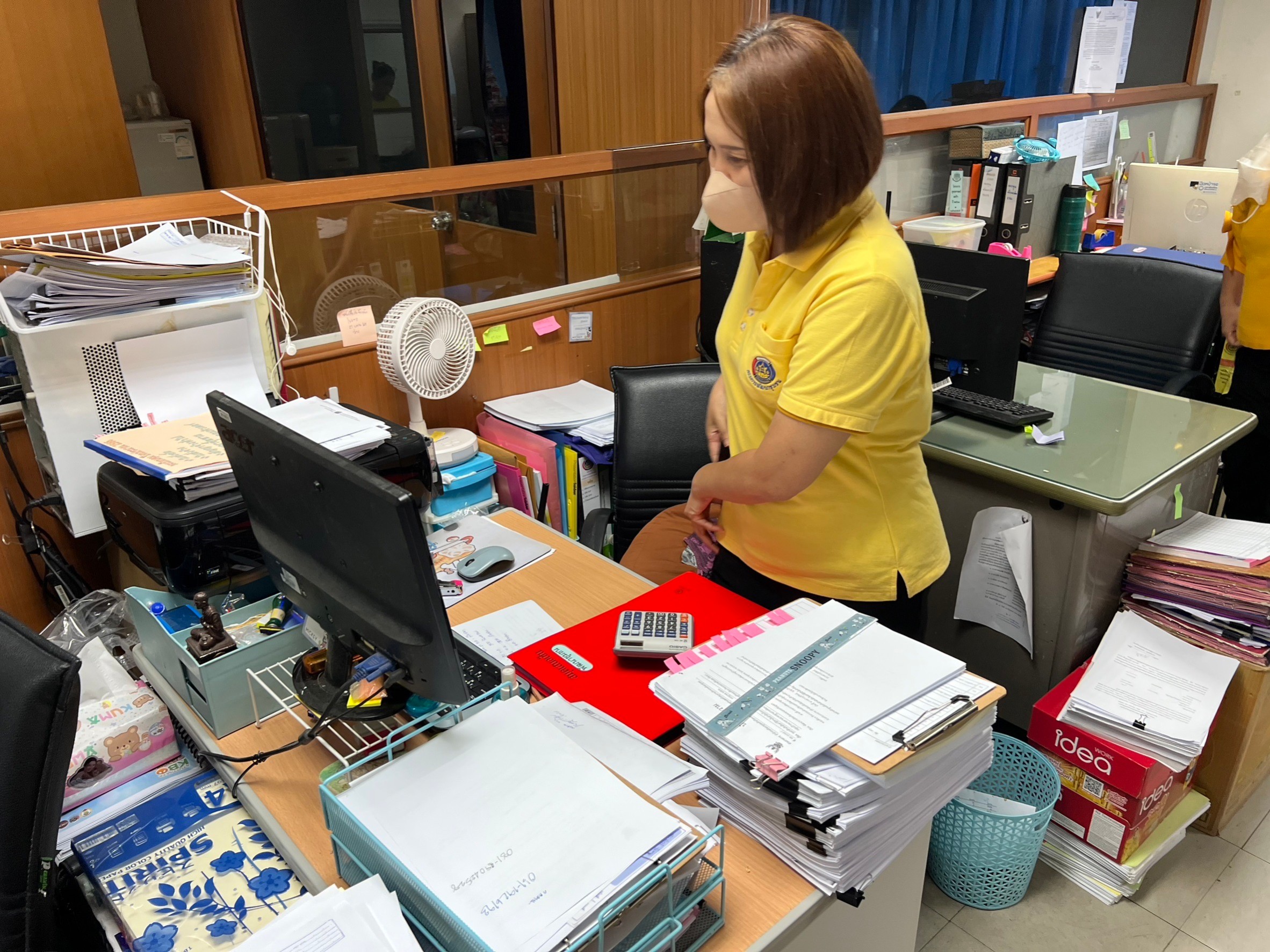 พช.อยุธยา ขับเคลื่อนโครงการพัฒนาชุมชนใสสะอาด ตามมิติที่ 2 สำนักงานสะดวก และโครงการกิจกรรม 5 ส