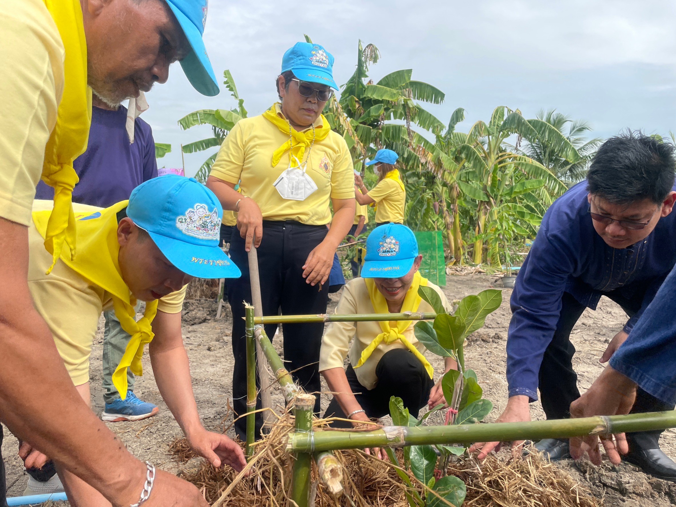 พช.อยุธยา จับมือเครือข่าย โคก หนอง นา ร่วมกิจกรรม”โคก หนอง นา พาทัวร์”