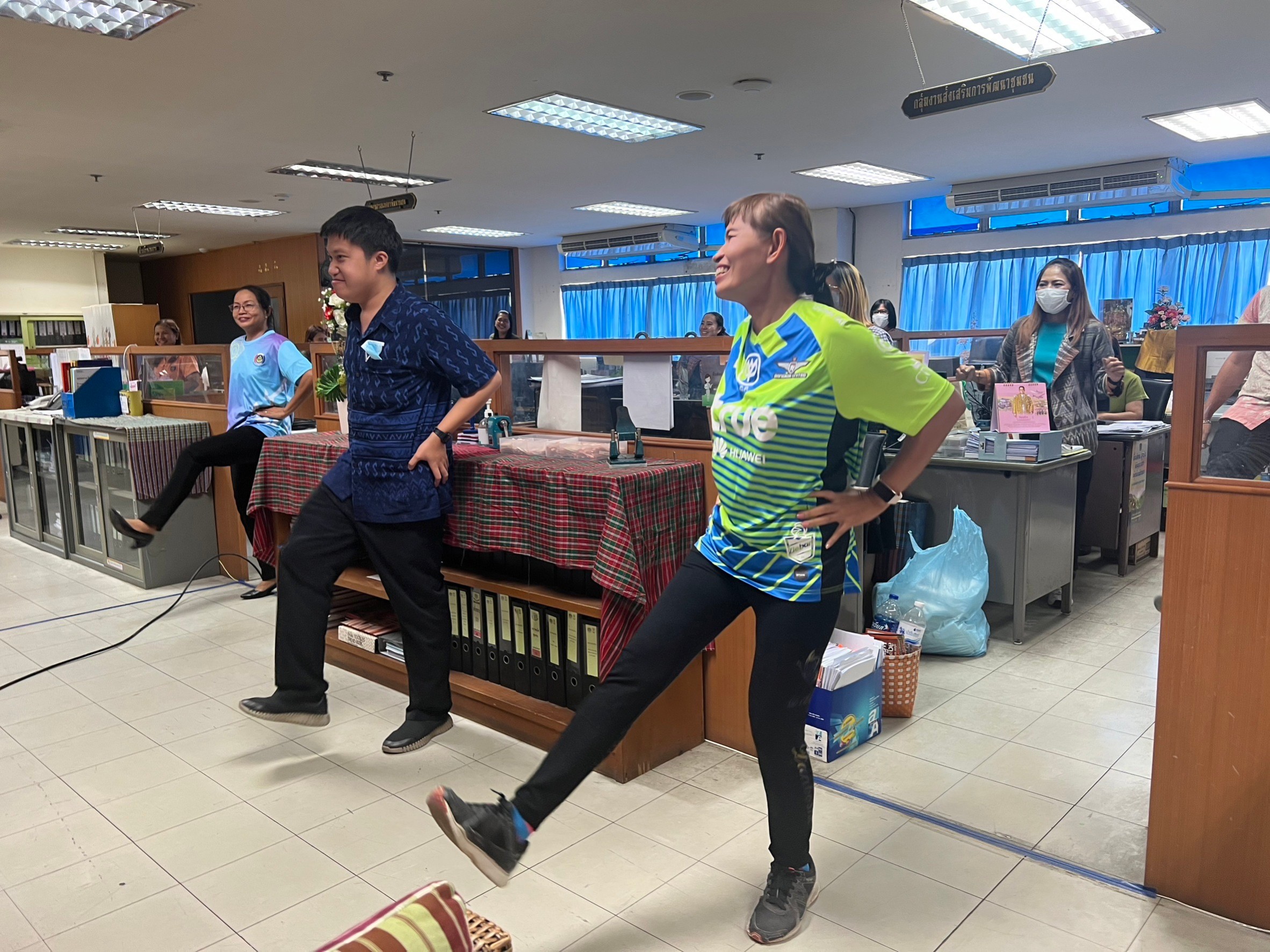 พช.พระนครศรีอยุธยา เดินหน้า Change Ayothaya ไม่เกียงการออกกำลังกาย