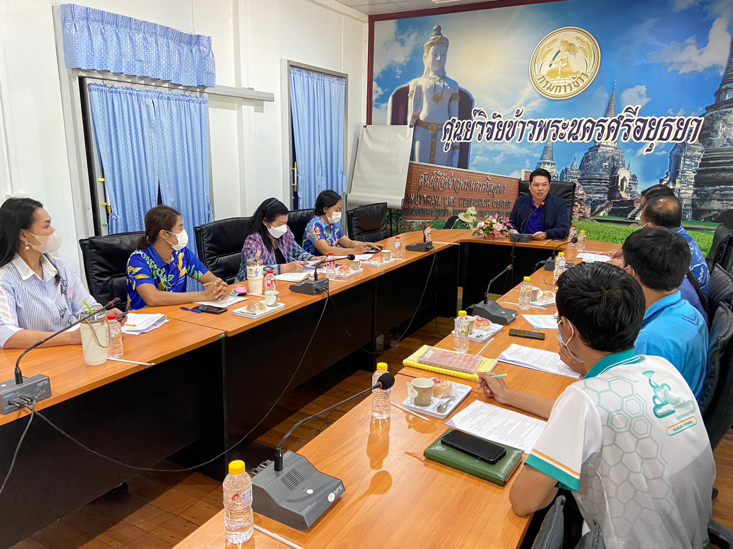 พช.อยุธยา สนับสนุน ศูนย์วิจัยข้าวอยุธยา เดินหน้าจัดเวทีชุมชนแผนงานที่ 2 ด้านการพัฒนาอาชีพ