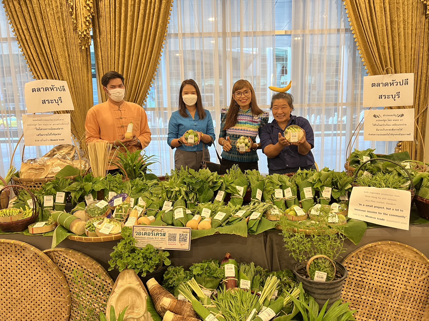พช.อยุธยา จับมือแม่บ้านมหาดไทยจังหวัดอยุธยา สืบสาน อนุรักษ์ภูมิปัญญาผ้าไทย และส่งเสริมการพัฒนาผลิตภัณฑ์ให้เป็นมิตรต่อสิ่งแวดล้อม