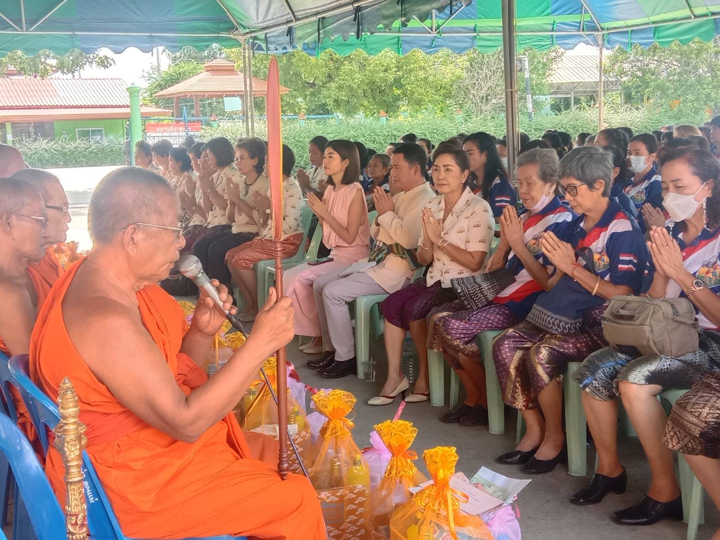 สตรีอยุธยา ร่วมสืบสารประเพณี วันบูชาเจ้าแม่โพธิ์สาวหาญ