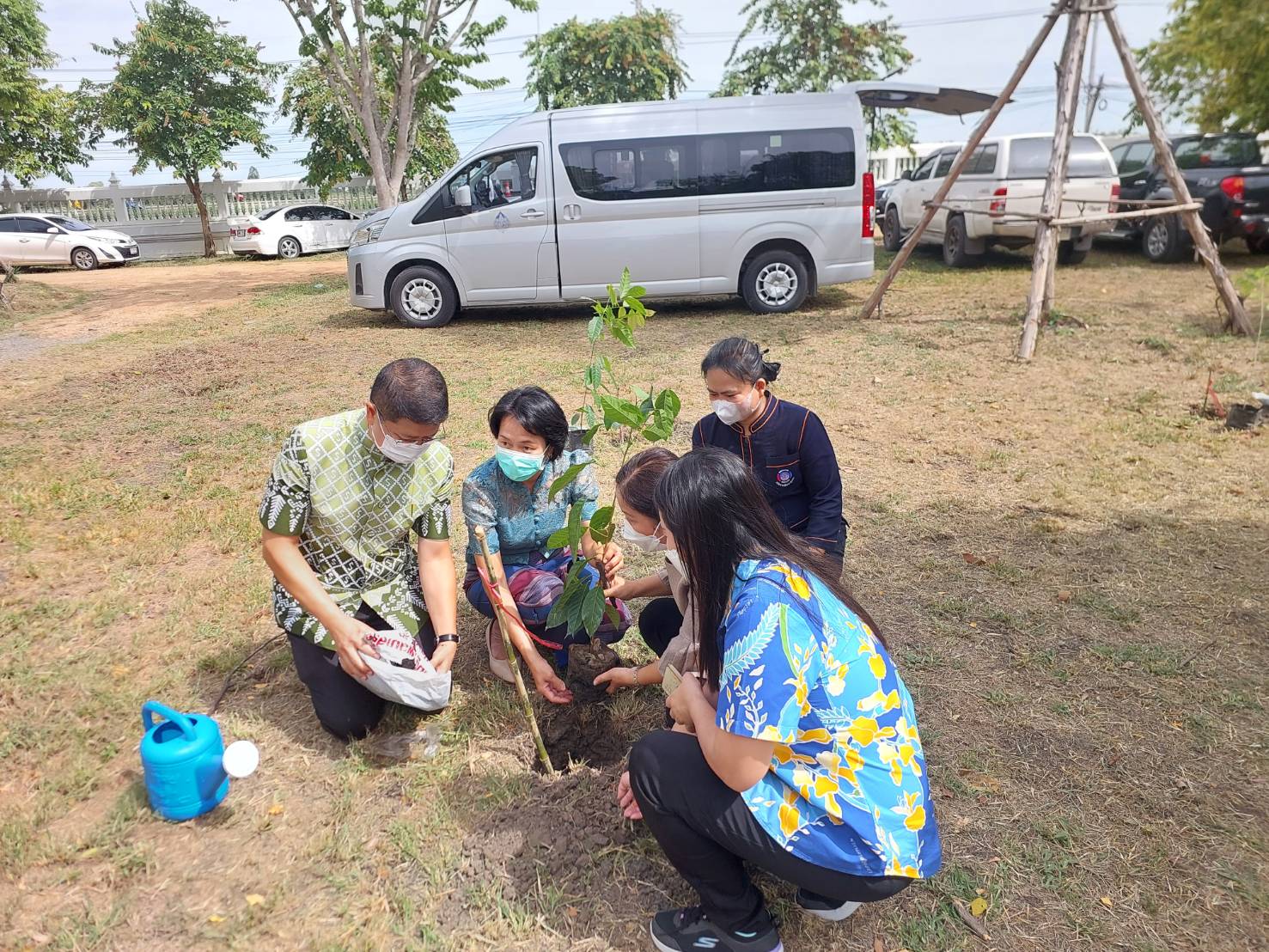 พช.อยุธยา สนับสนุนโครงการ “1 คน 1 ต้น เพื่อคนอยุธยา” เพื่อคนอยุธยาขับเคลื่อนบทบาทการเกื้อหนุนระหว่างวัดและชุมชนให้มีความสุขอย่างยั่งยืน ในพื้นที่อำเภอนครหลวง