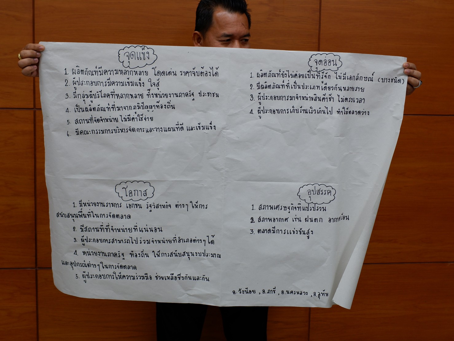 สำนักงานพัฒนาชุมชนจังหวัดพระนครศรีอยุธยา มุ่งเป้าพัฒนาช่องทางการตลาดผลิตภัณฑ์ชุมชน