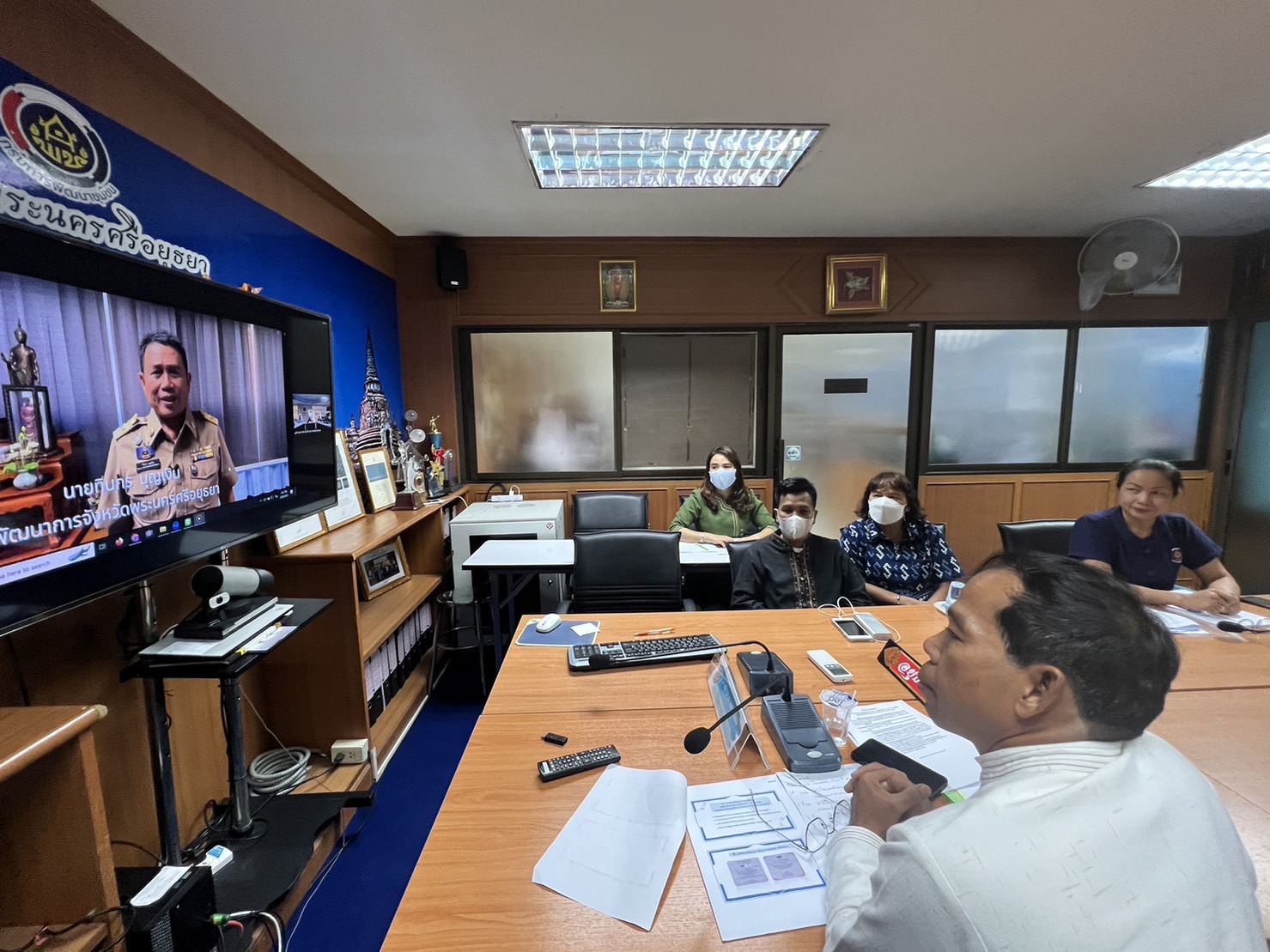 พัฒนาการจังหวัดอยุธยา เข้าให้กำลังใจข้าราชการในสังกัดที่พฤติตนและปฏิบัติหน้าที่ราชการตามประมวลจริยธรรมข้าราชการพลเรือน