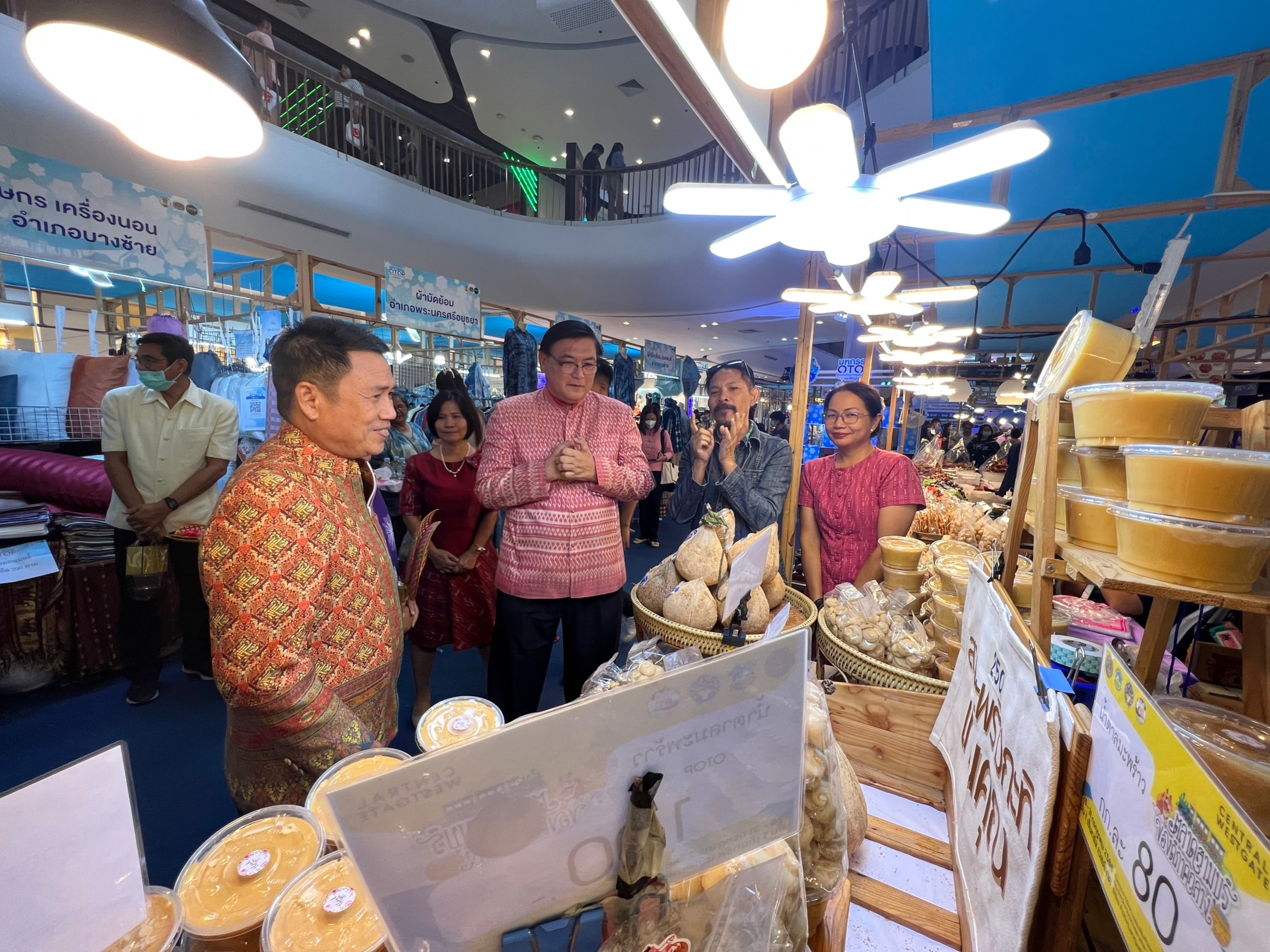 เปิดแล้วอย่างเป็นทางการ OTOP อยุธยา สู่ เซ็นทรัลระยอง