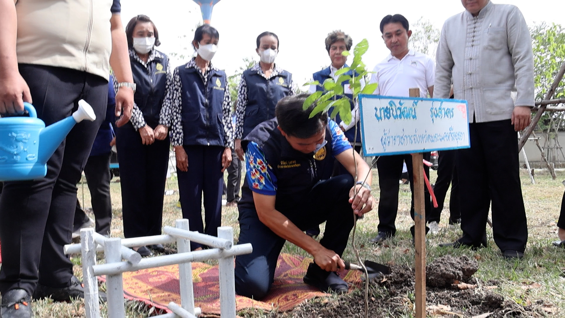 พช.อยุธยา สนับสนุนโครงการ “1 คน 1 ต้น เพื่อคนอยุธยา” เพื่อคนอยุธยาขับเคลื่อนบทบาทการเกื้อหนุนระหว่างวัดและชุมชนให้มีความสุขอย่างยั่งยืน ในพื้นที่อำเภอนครหลวง