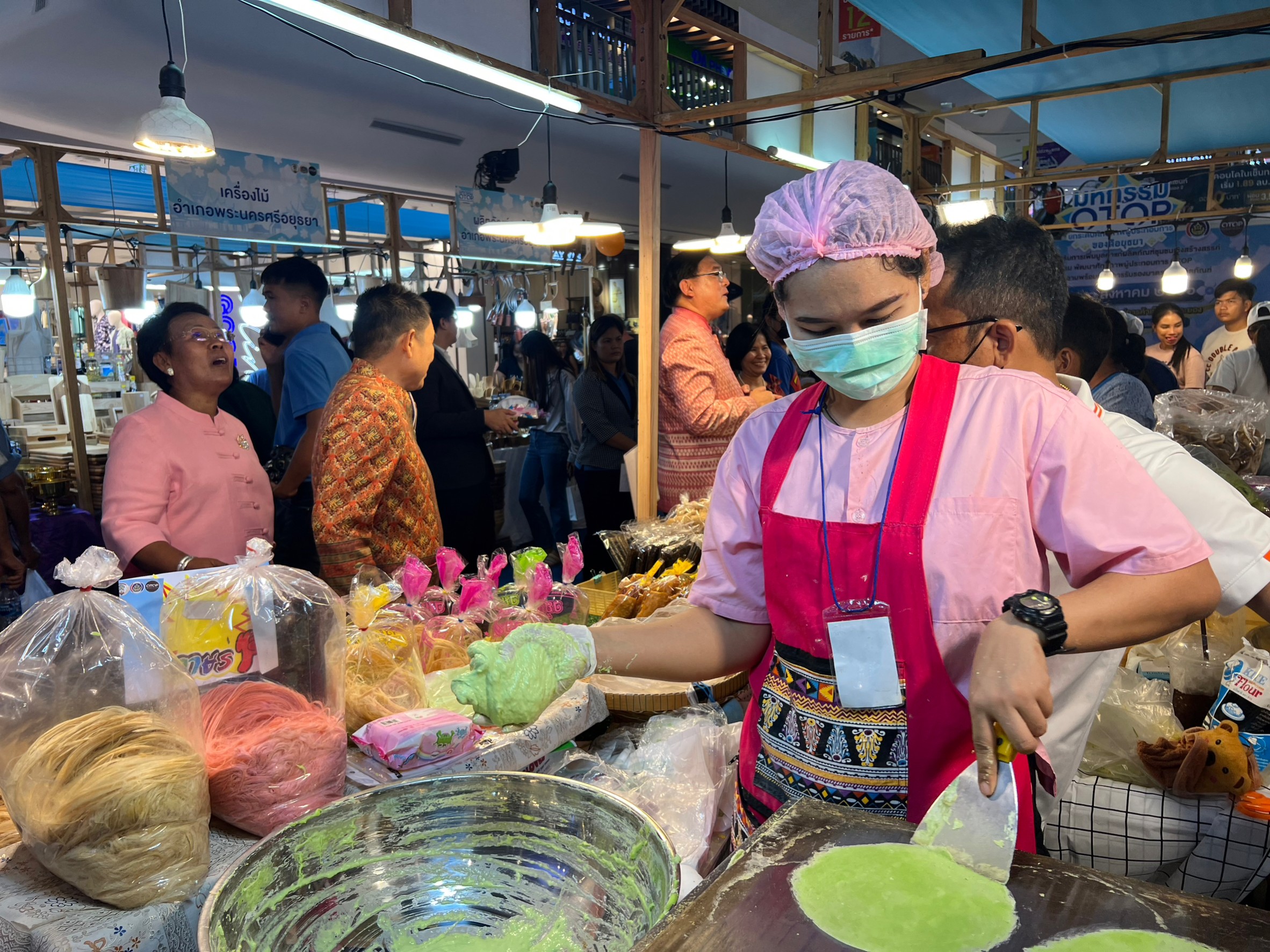 เปิดแล้วอย่างเป็นทางการ OTOP อยุธยา สู่ เซ็นทรัลระยอง