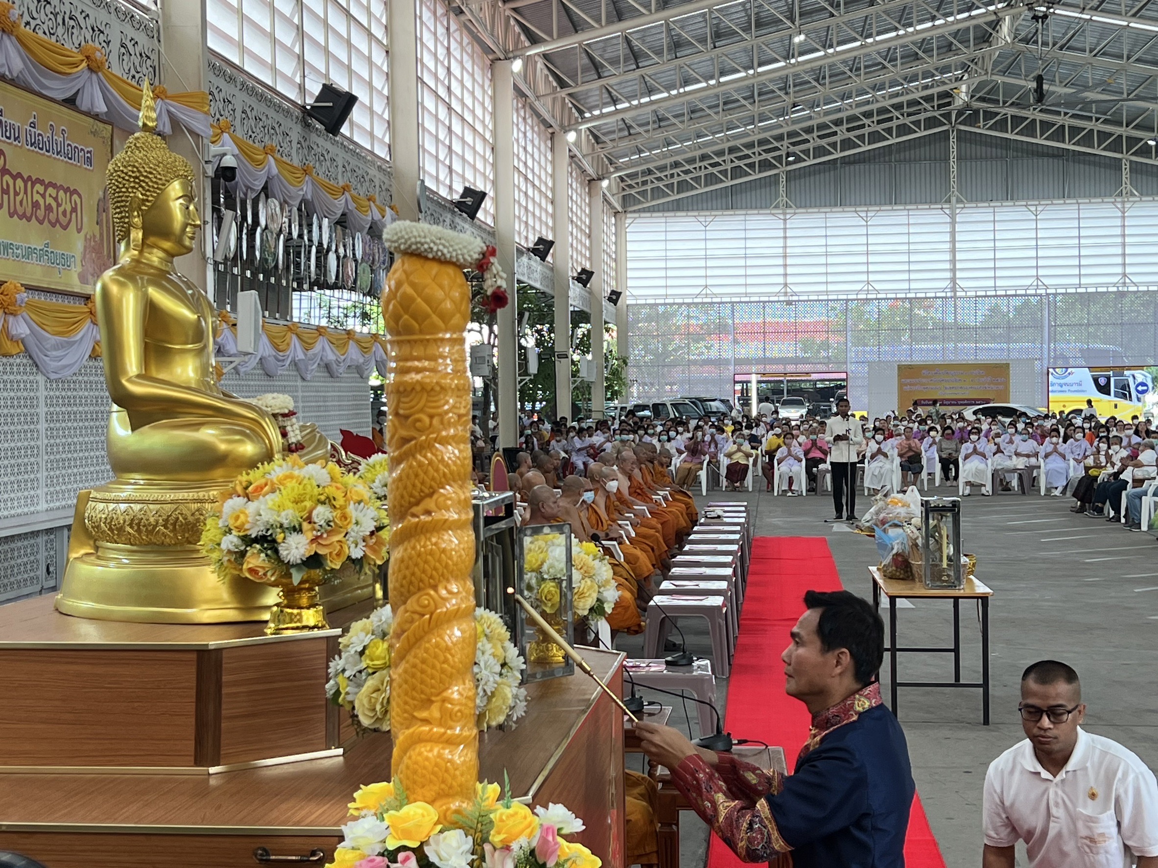 จังหวัดพระนครศรีอยุธยา และคณะสงฆ์อยุธยา จัดกิจกรรมส่งเสริมพระพุทธศาสนา เนื่องในเทศกาลวันอาสาฬหบูชา
