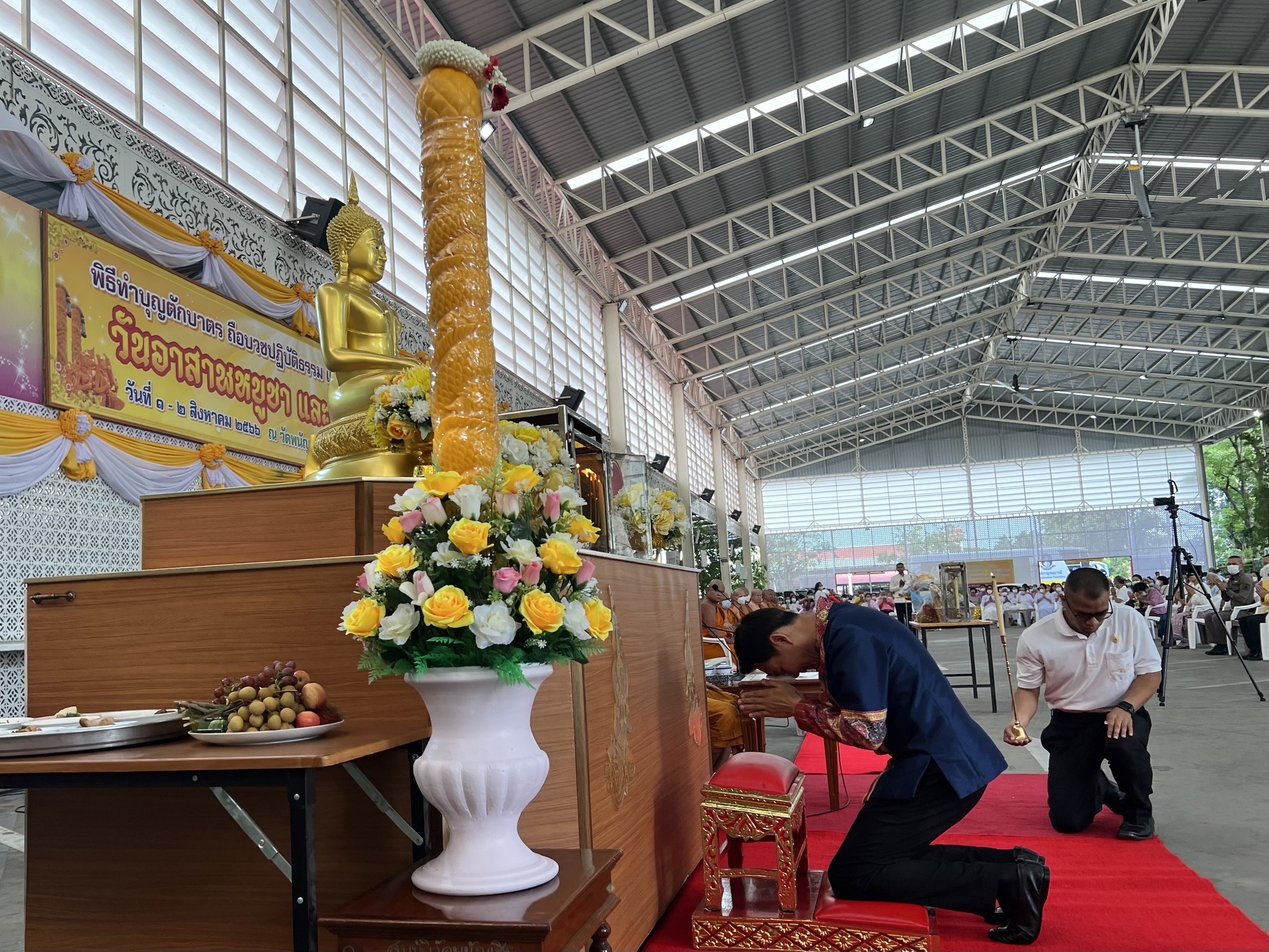 จังหวัดพระนครศรีอยุธยา และคณะสงฆ์อยุธยา จัดกิจกรรมส่งเสริมพระพุทธศาสนา เนื่องในเทศกาลวันอาสาฬหบูชา