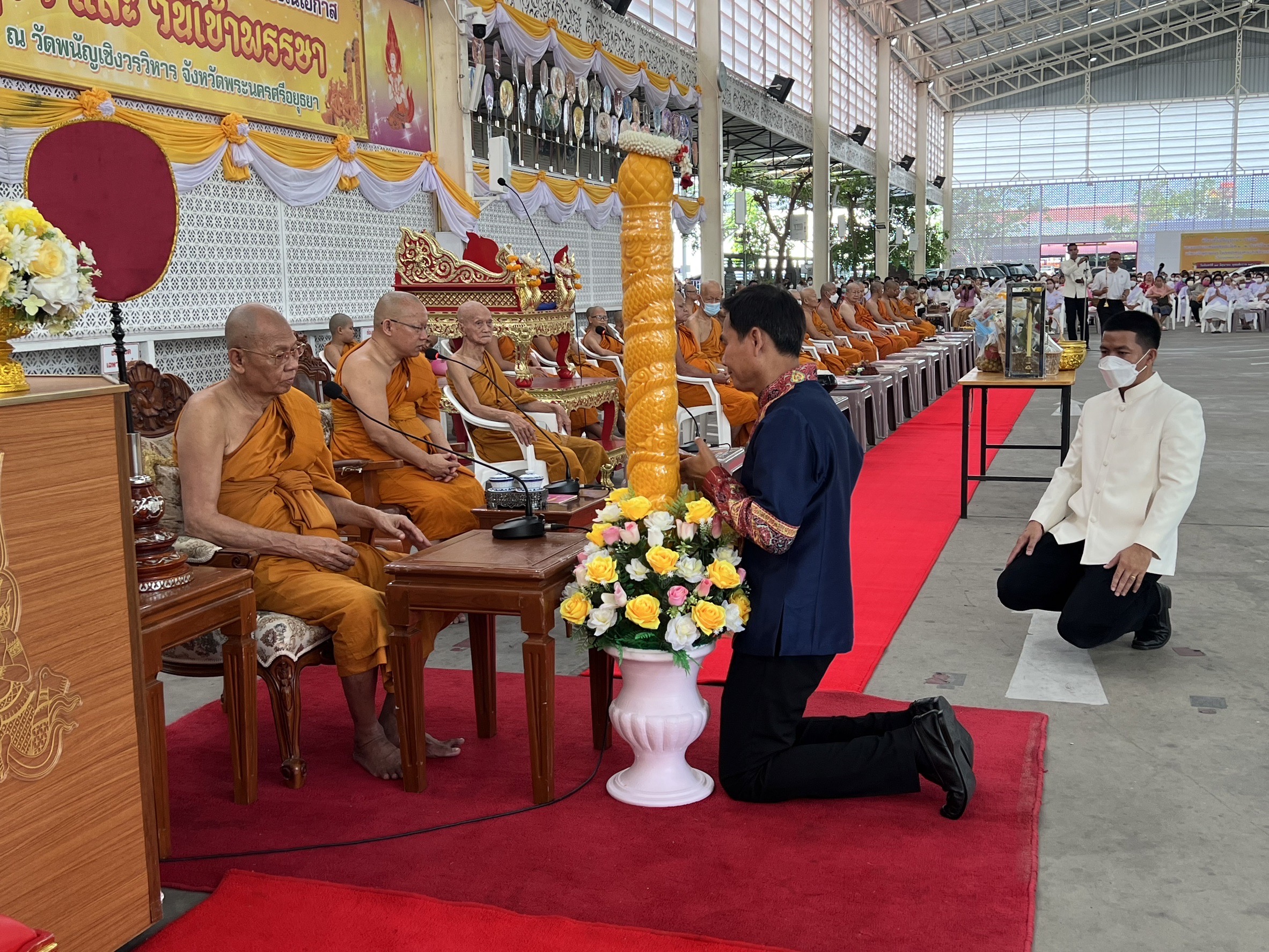 จังหวัดพระนครศรีอยุธยา และคณะสงฆ์อยุธยา จัดกิจกรรมส่งเสริมพระพุทธศาสนา เนื่องในเทศกาลวันอาสาฬหบูชา