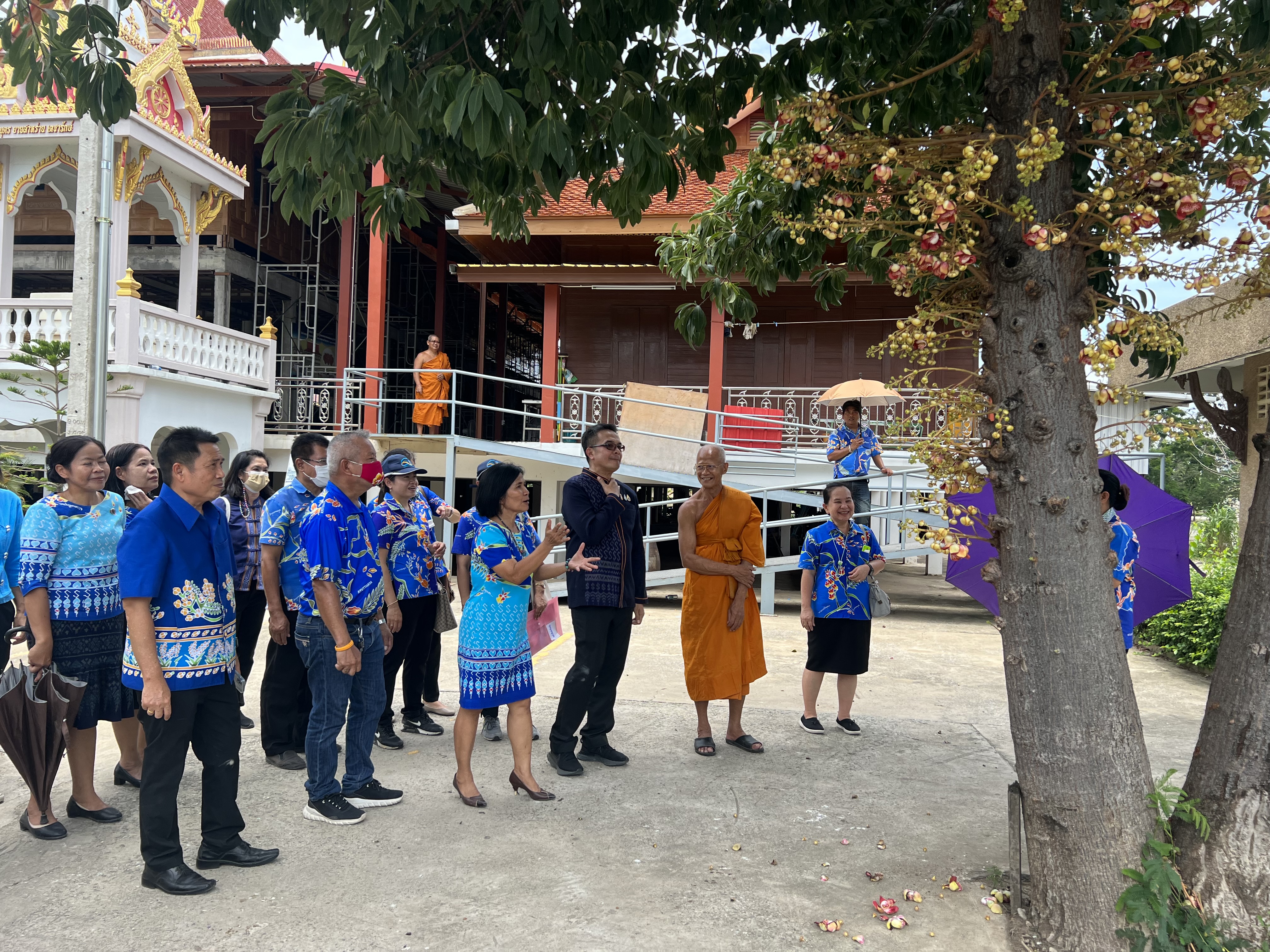 พช.อยุธยา ส่งเสริมและอนุรักษ์การปลูกต้นไม้ประจำจังหวัด (ต้นหมัน) และปลูกผักสวนครัวเพื่อสร้างความมั่นคงทางอาหาร