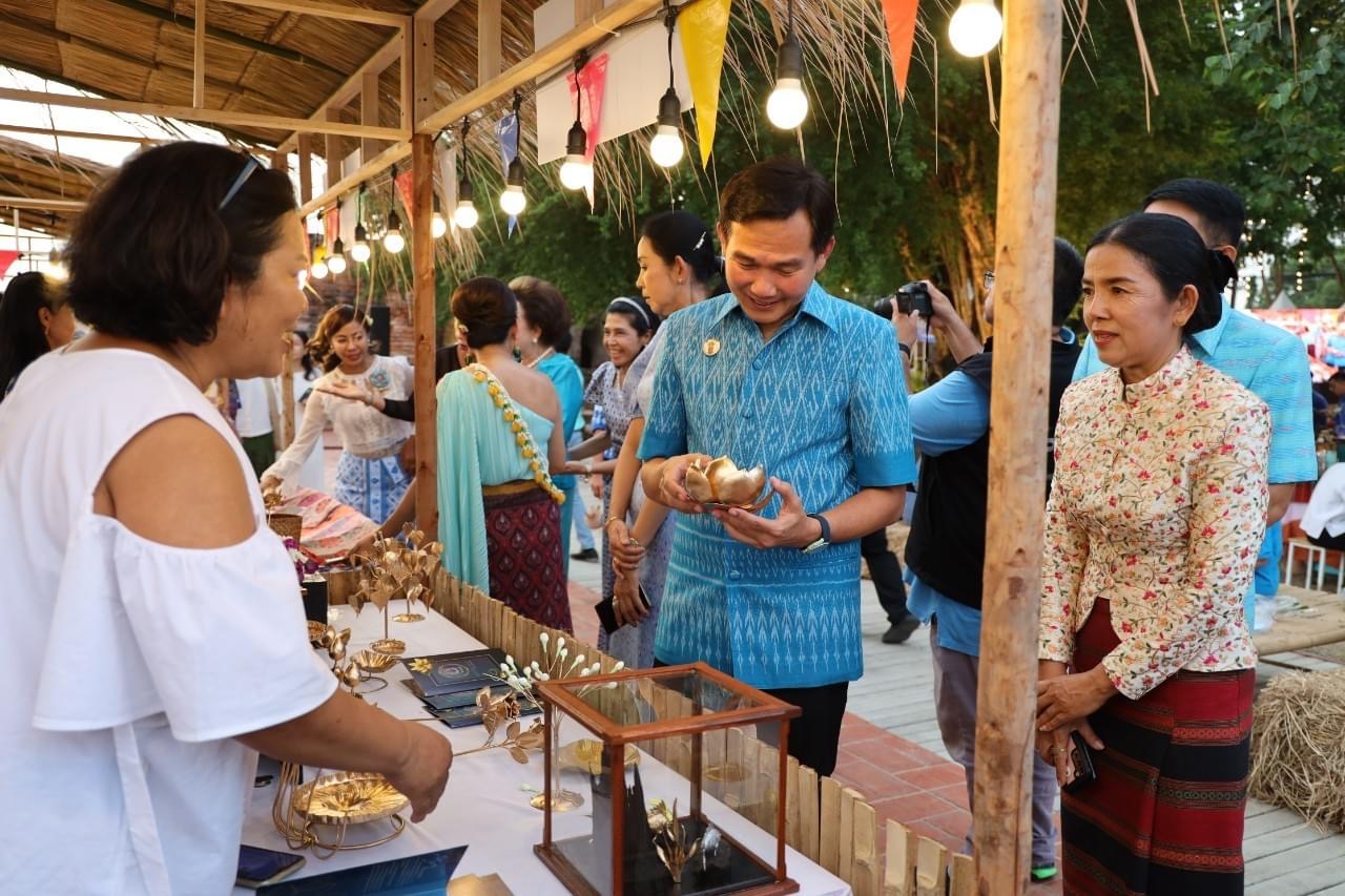 พ่อเมืองๆอยุธยา เปิดงานโลกทัศน์วัฒนธรรมริมสายน้ำ ณ โบราณสถานป้อมเพชร เพื่อส่งเสริมการตลาดการท่องเที่ยวเชิงวัฒนธรรม Soft Power