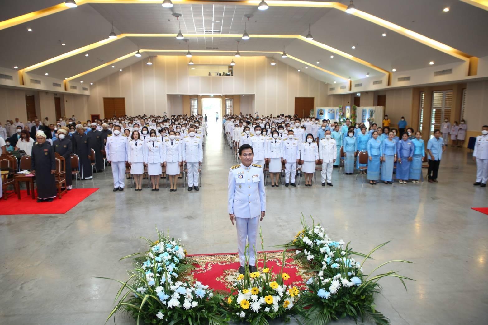 จังหวัดพระนครศรีอยุธยา จัดพิธีทำบุญตักบาตร เพื่อเฉลิมพระเกียรติสมเด็จพระนางเจ้าสิริกิติ์ พระบรมราชินีนาถ พระบรมราชชนนีพันปีหลวง เนื่องในโอกาสเฉลิมพระชนมพรรษา 91 พรรษา 12 สิงหาคม 2566