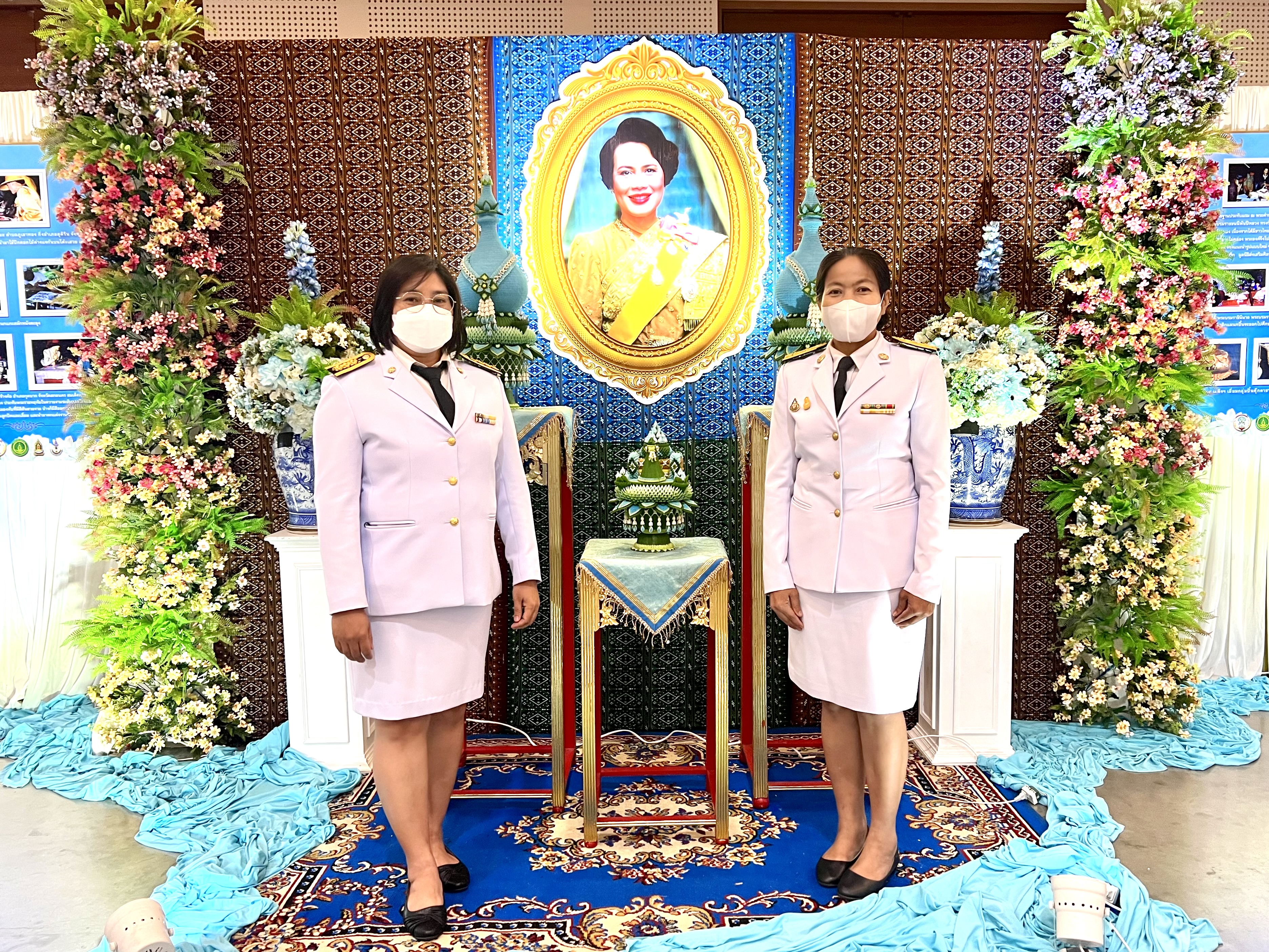 จังหวัดพระนครศรีอยุธยา จัดพิธีถวายเครื่องราชสักการะและวางพานพุ่ม และพิธีจุดเทียนชัยถวายพระพรชัยมงคล เพื่อเฉลิมพระเกียรติสมเด็จพระนางเจ้าสิริกิติ์ พระบรมราชินีนาถ พระบรมราชชนนีพันปีหลวง เนื่องในโอกาสเฉลิมพระชนมพรรษา 91 พรรษา 12 สิงหาคม 2566
