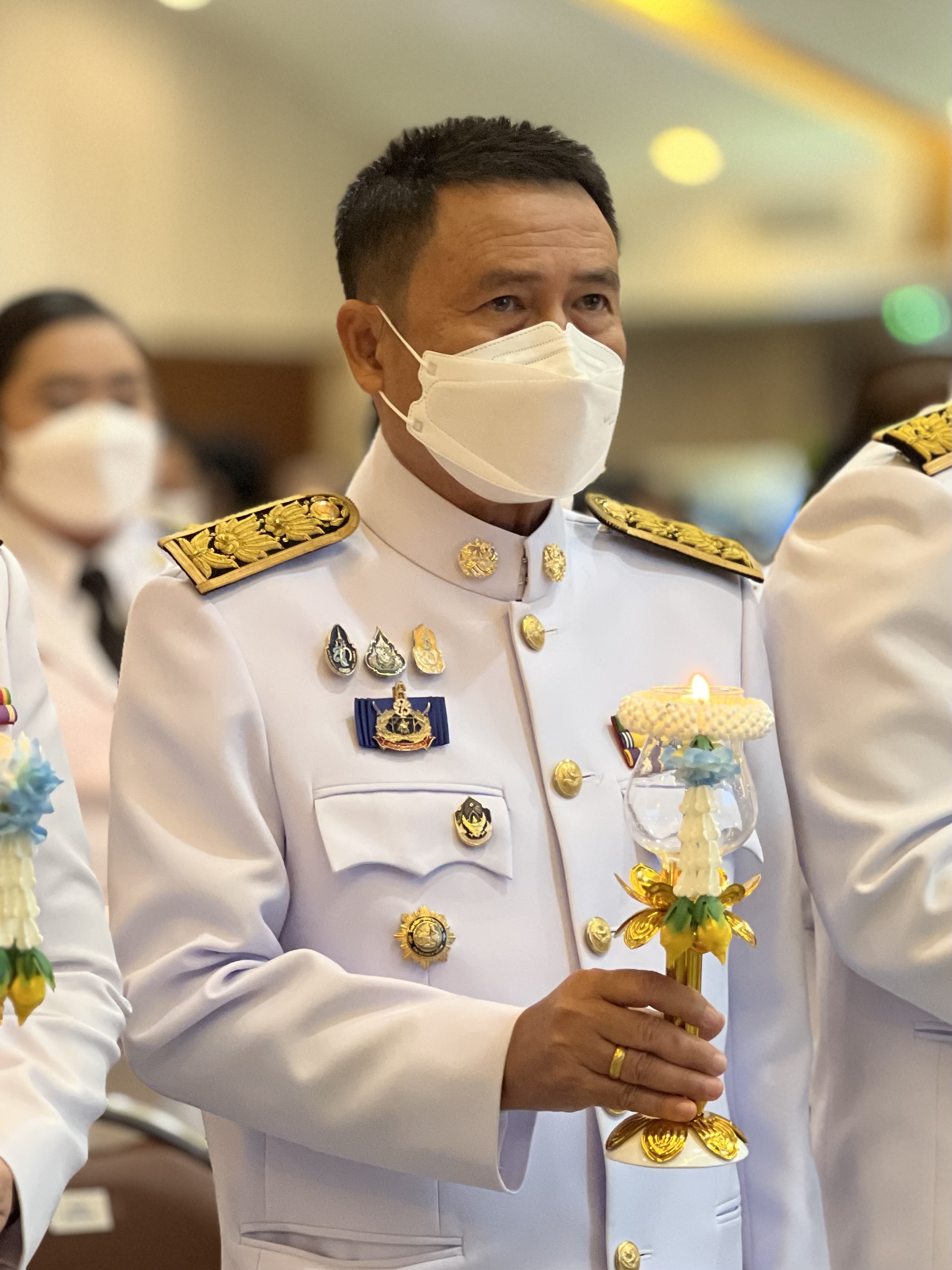 จังหวัดพระนครศรีอยุธยา จัดพิธีถวายเครื่องราชสักการะและวางพานพุ่ม และพิธีจุดเทียนชัยถวายพระพรชัยมงคล เพื่อเฉลิมพระเกียรติสมเด็จพระนางเจ้าสิริกิติ์ พระบรมราชินีนาถ พระบรมราชชนนีพันปีหลวง เนื่องในโอกาสเฉลิมพระชนมพรรษา 91 พรรษา 12 สิงหาคม 2566