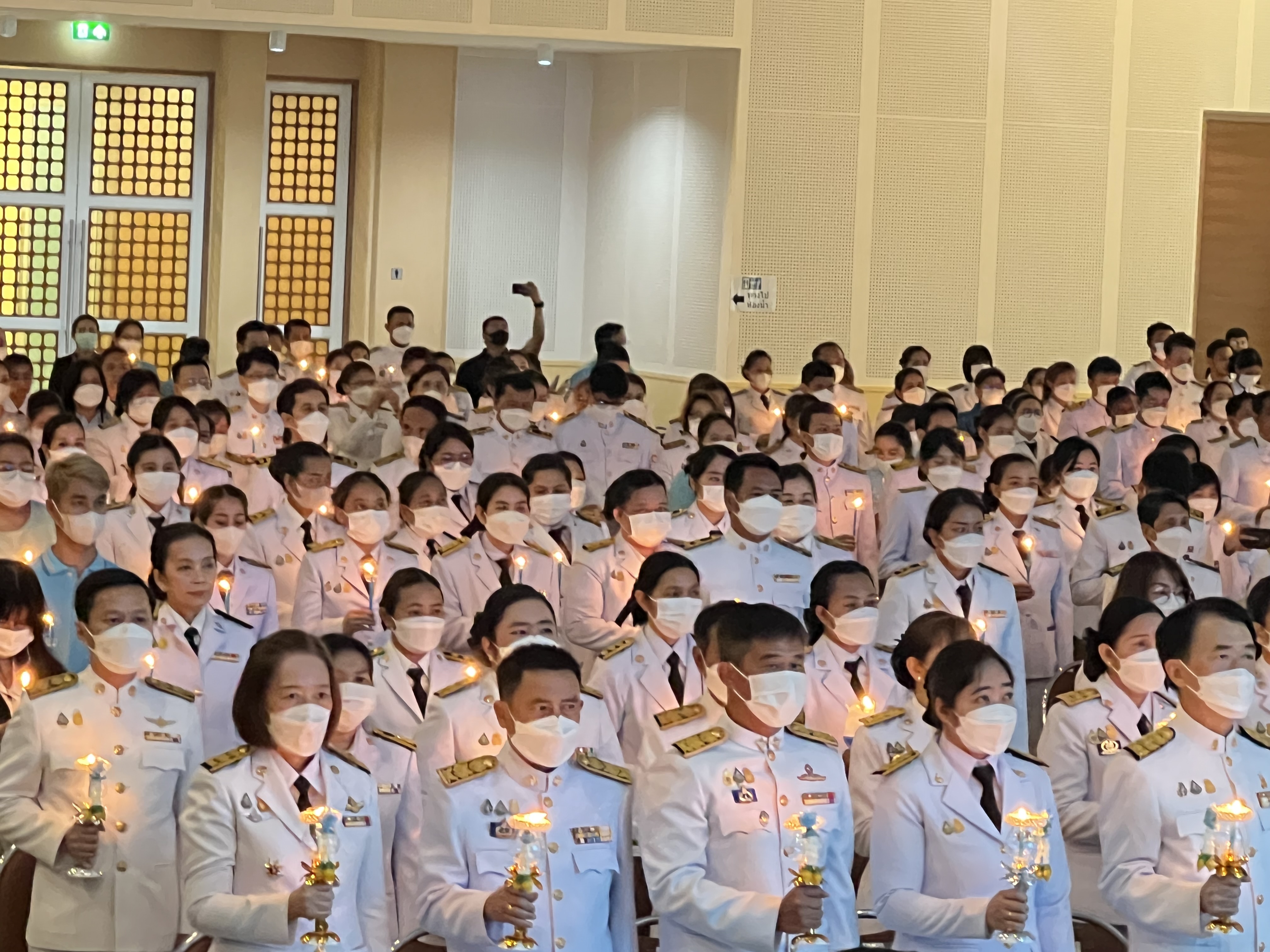 จังหวัดพระนครศรีอยุธยา จัดพิธีถวายเครื่องราชสักการะและวางพานพุ่ม และพิธีจุดเทียนชัยถวายพระพรชัยมงคล เพื่อเฉลิมพระเกียรติสมเด็จพระนางเจ้าสิริกิติ์ พระบรมราชินีนาถ พระบรมราชชนนีพันปีหลวง เนื่องในโอกาสเฉลิมพระชนมพรรษา 91 พรรษา 12 สิงหาคม 2566