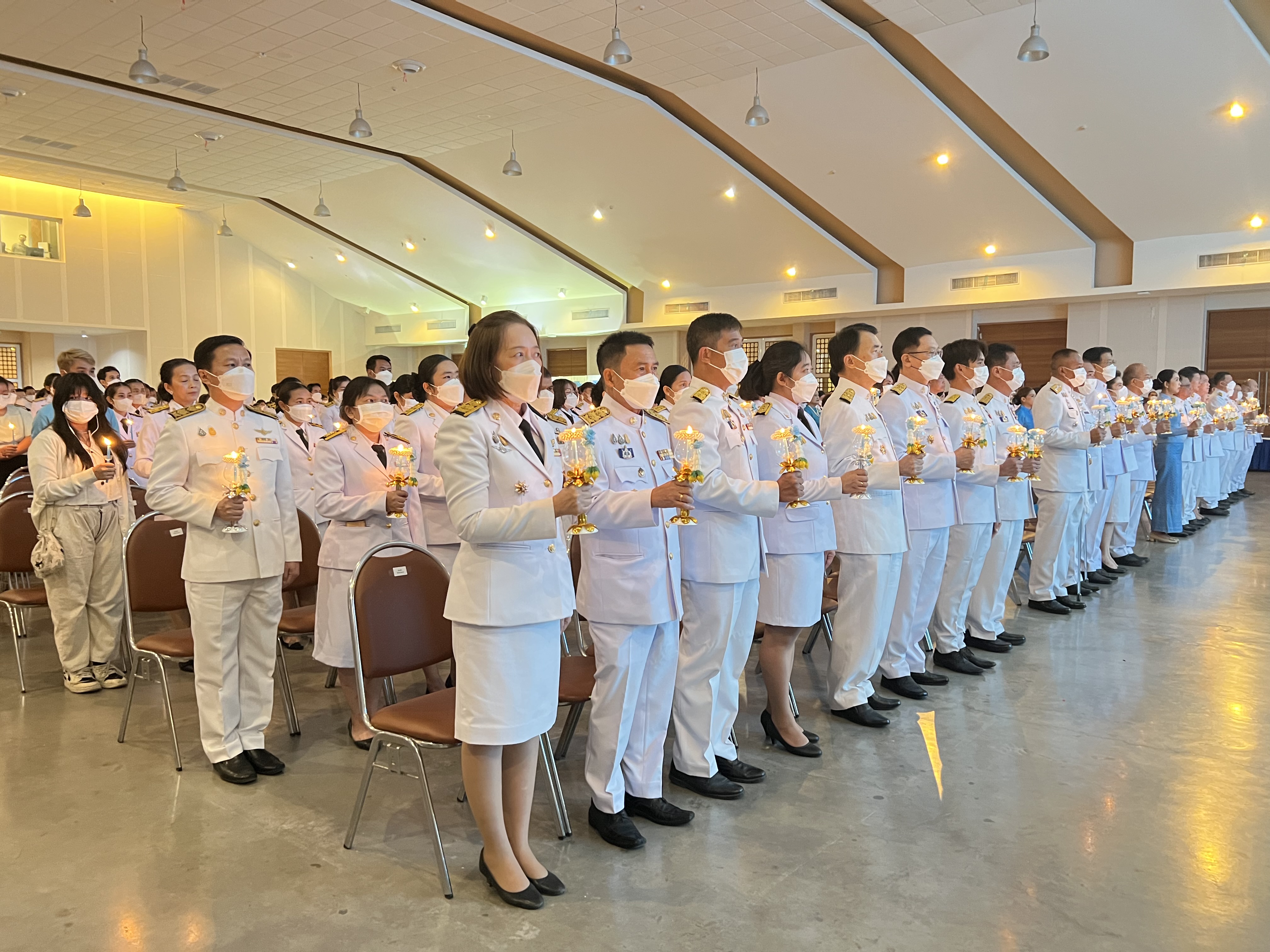 จังหวัดพระนครศรีอยุธยา จัดพิธีถวายเครื่องราชสักการะและวางพานพุ่ม และพิธีจุดเทียนชัยถวายพระพรชัยมงคล เพื่อเฉลิมพระเกียรติสมเด็จพระนางเจ้าสิริกิติ์ พระบรมราชินีนาถ พระบรมราชชนนีพันปีหลวง เนื่องในโอกาสเฉลิมพระชนมพรรษา 91 พรรษา 12 สิงหาคม 2566