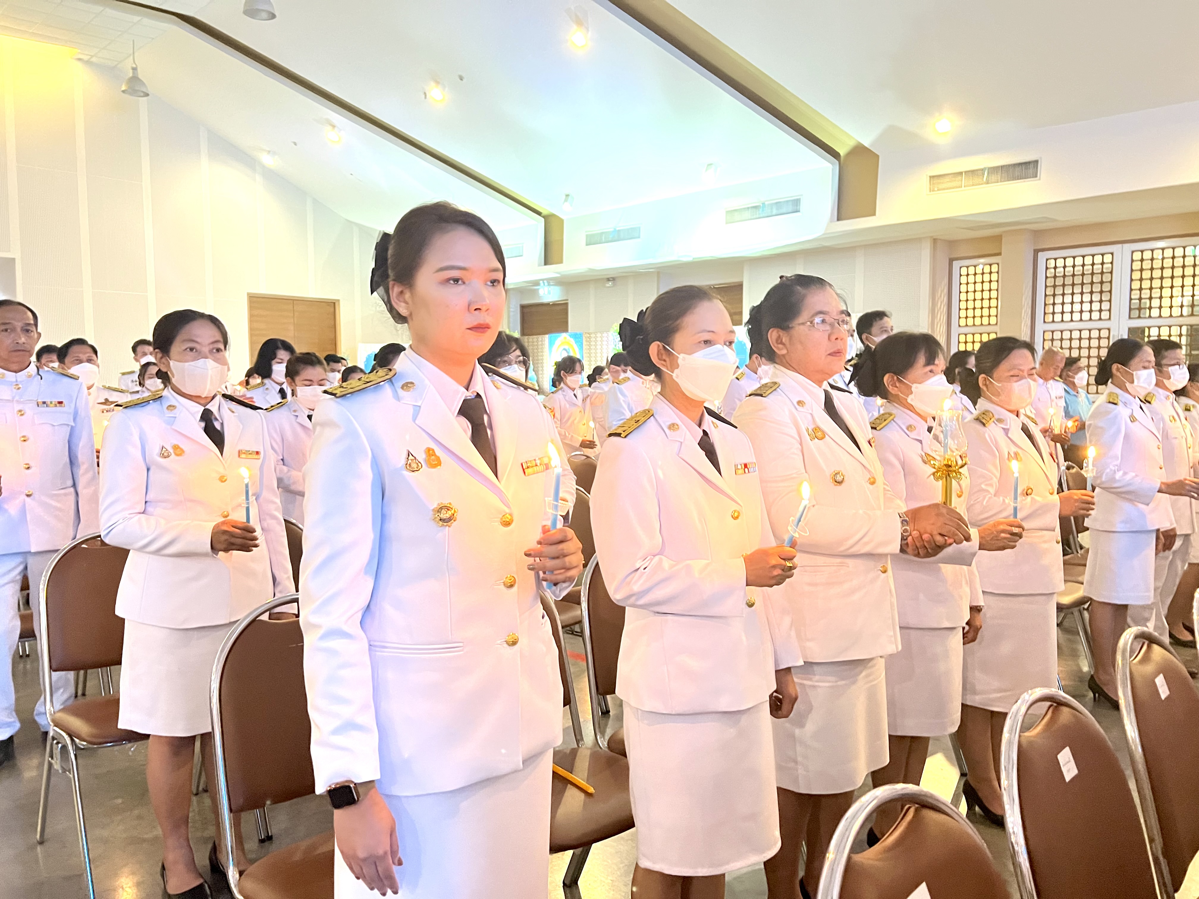 จังหวัดพระนครศรีอยุธยา จัดพิธีถวายเครื่องราชสักการะและวางพานพุ่ม และพิธีจุดเทียนชัยถวายพระพรชัยมงคล เพื่อเฉลิมพระเกียรติสมเด็จพระนางเจ้าสิริกิติ์ พระบรมราชินีนาถ พระบรมราชชนนีพันปีหลวง เนื่องในโอกาสเฉลิมพระชนมพรรษา 91 พรรษา 12 สิงหาคม 2566