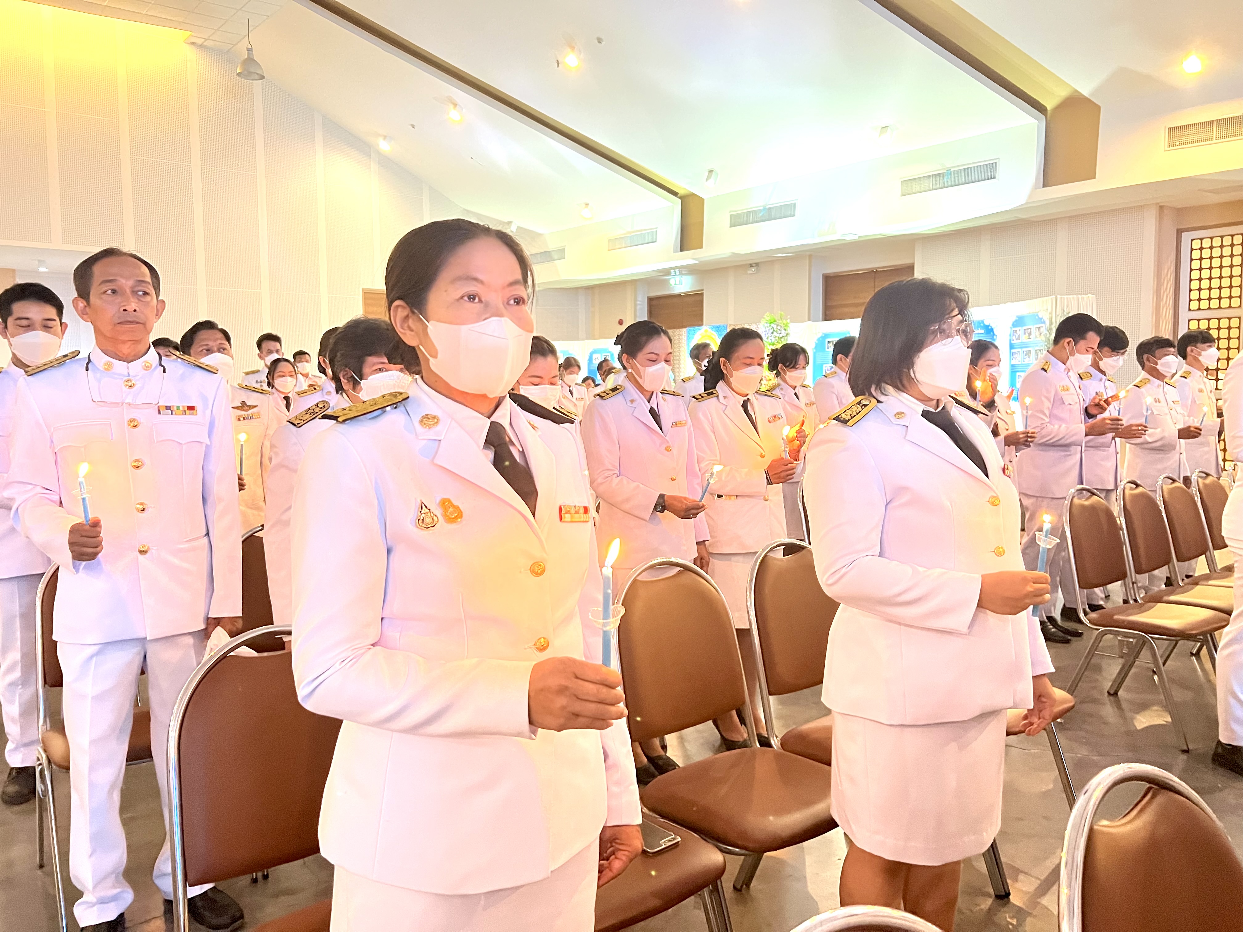 จังหวัดพระนครศรีอยุธยา จัดพิธีถวายเครื่องราชสักการะและวางพานพุ่ม และพิธีจุดเทียนชัยถวายพระพรชัยมงคล เพื่อเฉลิมพระเกียรติสมเด็จพระนางเจ้าสิริกิติ์ พระบรมราชินีนาถ พระบรมราชชนนีพันปีหลวง เนื่องในโอกาสเฉลิมพระชนมพรรษา 91 พรรษา 12 สิงหาคม 2566