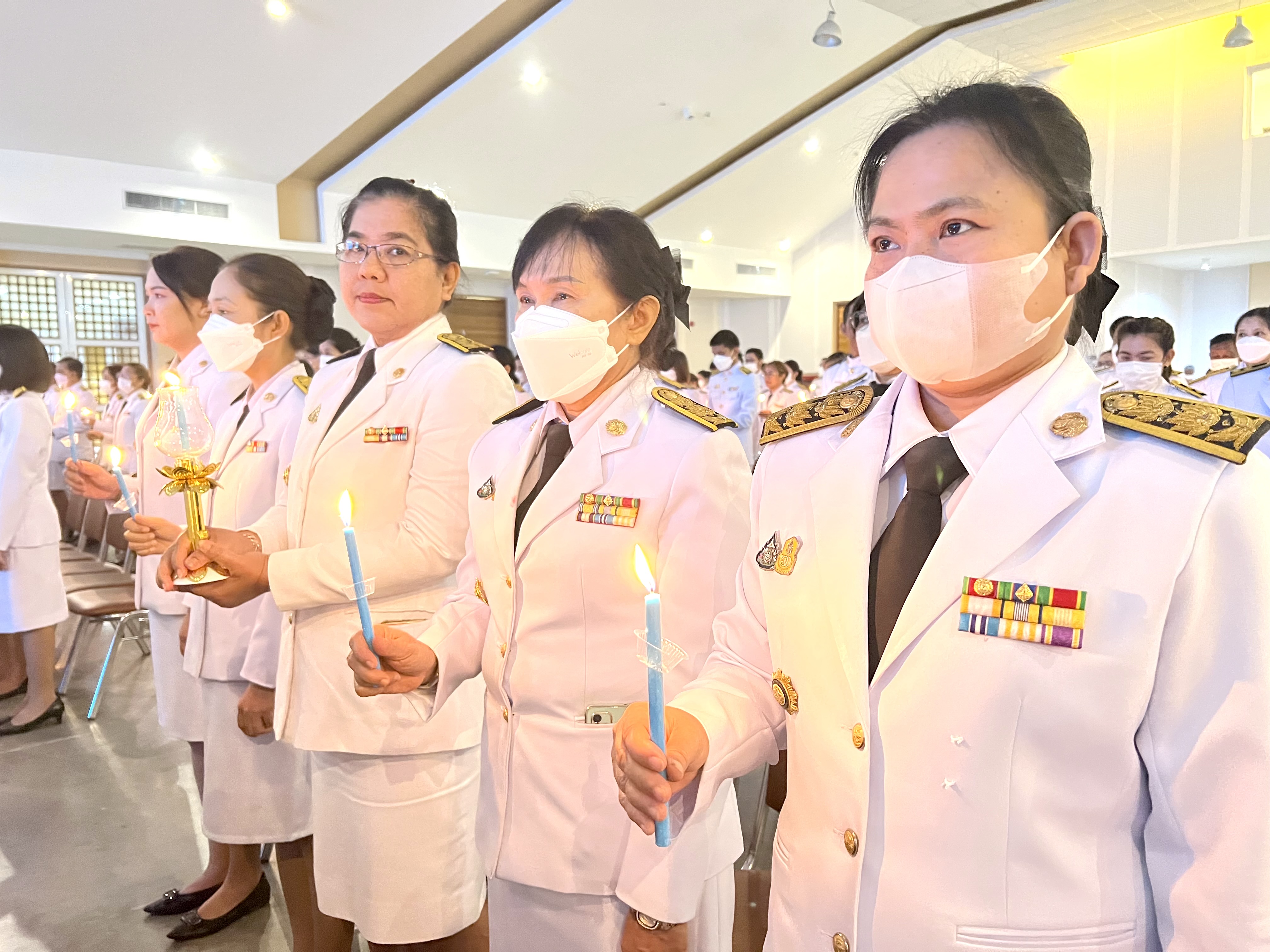 จังหวัดพระนครศรีอยุธยา จัดพิธีถวายเครื่องราชสักการะและวางพานพุ่ม และพิธีจุดเทียนชัยถวายพระพรชัยมงคล เพื่อเฉลิมพระเกียรติสมเด็จพระนางเจ้าสิริกิติ์ พระบรมราชินีนาถ พระบรมราชชนนีพันปีหลวง เนื่องในโอกาสเฉลิมพระชนมพรรษา 91 พรรษา 12 สิงหาคม 2566