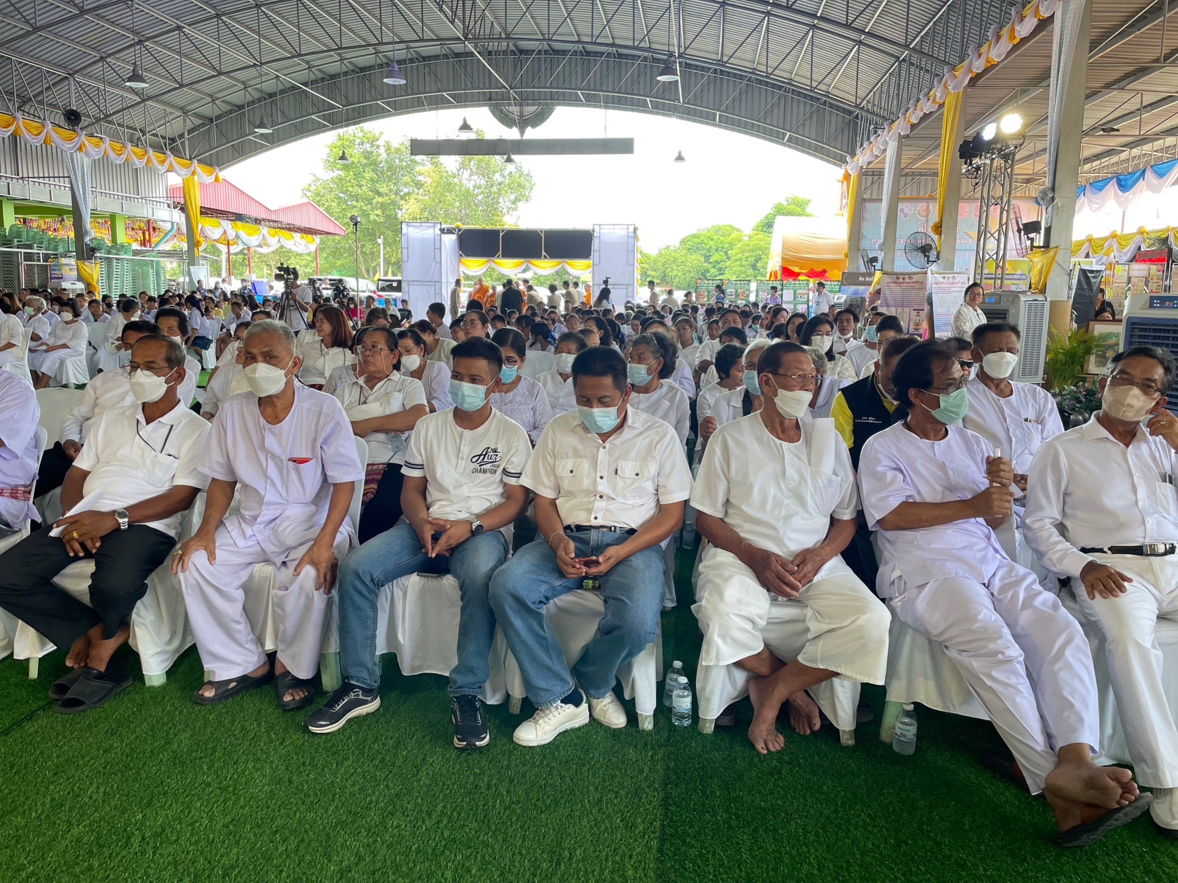 รองผู้ว่าราชการจังหวัด จับมือทุกภาคส่วน รับการตรวจเยี่ยมหมู่บ้านรักษาศีล 5