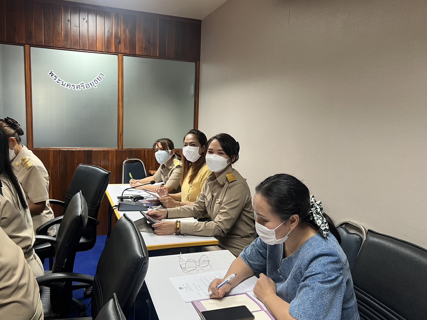 พช.อยุธยา ร่วมประชุมกรมการพัฒนาชุมชน ครั้งที่ 8/2566 ผ่านระบบวิดิทัศน์ทางไกล (Video Conference)