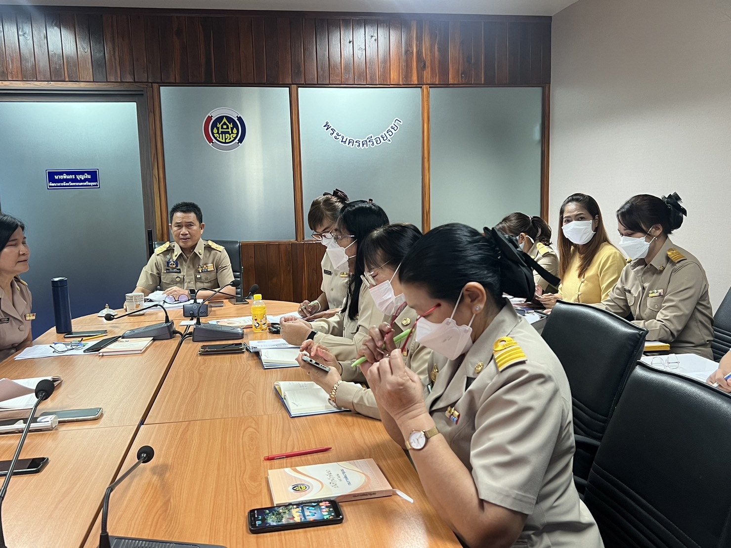 พช.อยุธยา ร่วมประชุมกรมการพัฒนาชุมชน ครั้งที่ 8/2566 ผ่านระบบวิดิทัศน์ทางไกล (Video Conference)