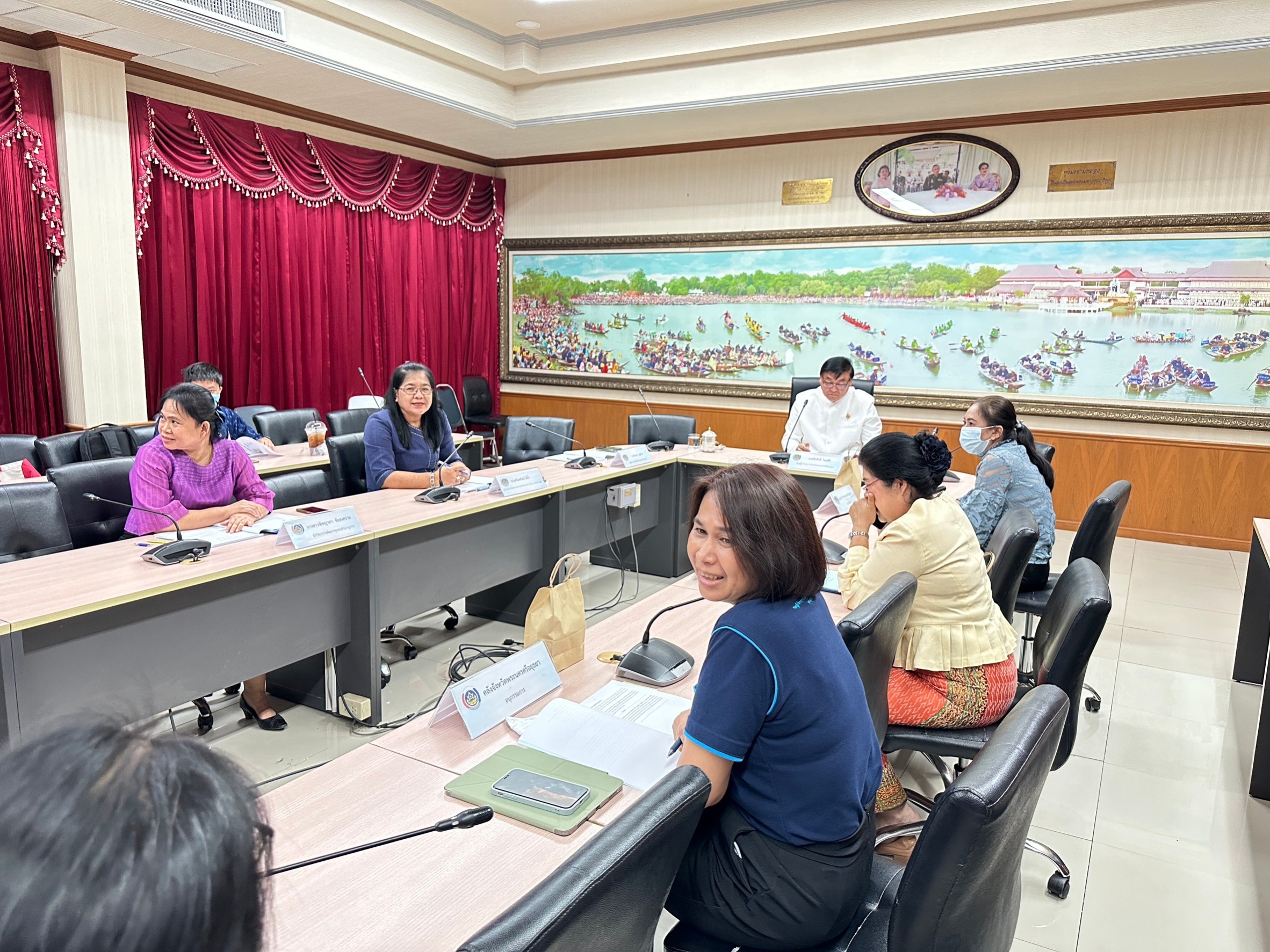 กองทุนพัฒนาบทบาทสตรีระดับจังหวัด ประชุมรายงานผลการดำเนินงาน ประจำปี 2566