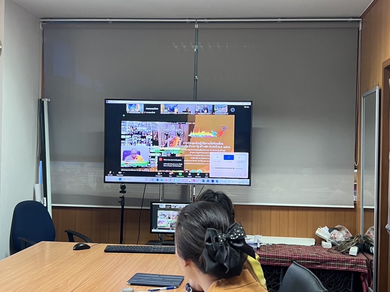 พช.พระนครศรีอยุธยา ขาลรับการประชุมเชิงปฏิบัติการเพื่อขับเคลื่อนโครงการวัด ประชา รัฐ สร้างสุข ประจำปี พ.ศ.2566