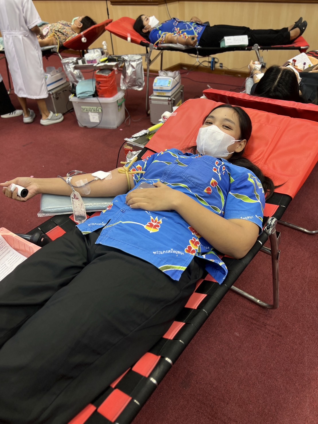 พช.อยุธยา ร่วมใจ บริจาคโลหิตเพื่อถวายเป็นพระราชกุศล