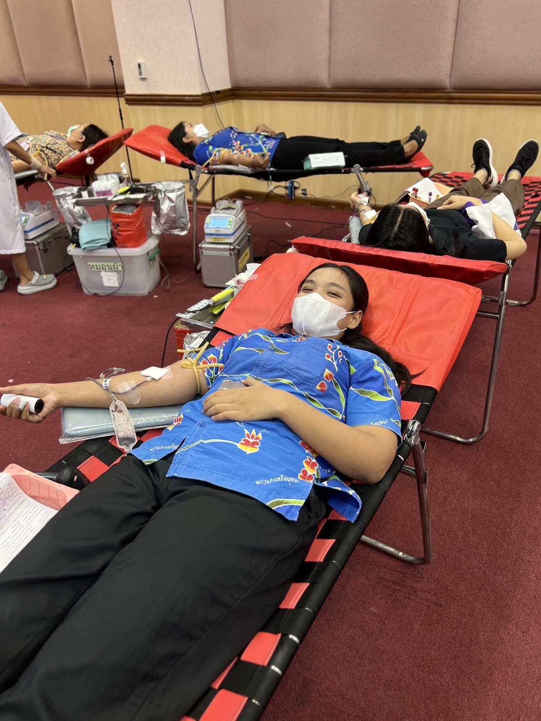 พช.อยุธยา ร่วมใจ บริจาคโลหิตเพื่อถวายเป็นพระราชกุศล