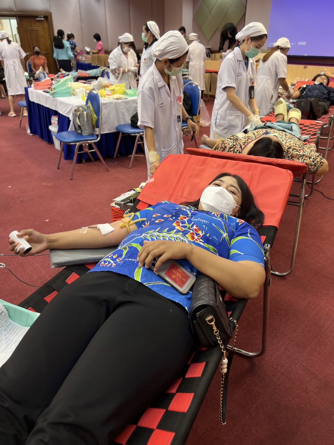 พช.อยุธยา ร่วมใจ บริจาคโลหิตเพื่อถวายเป็นพระราชกุศล